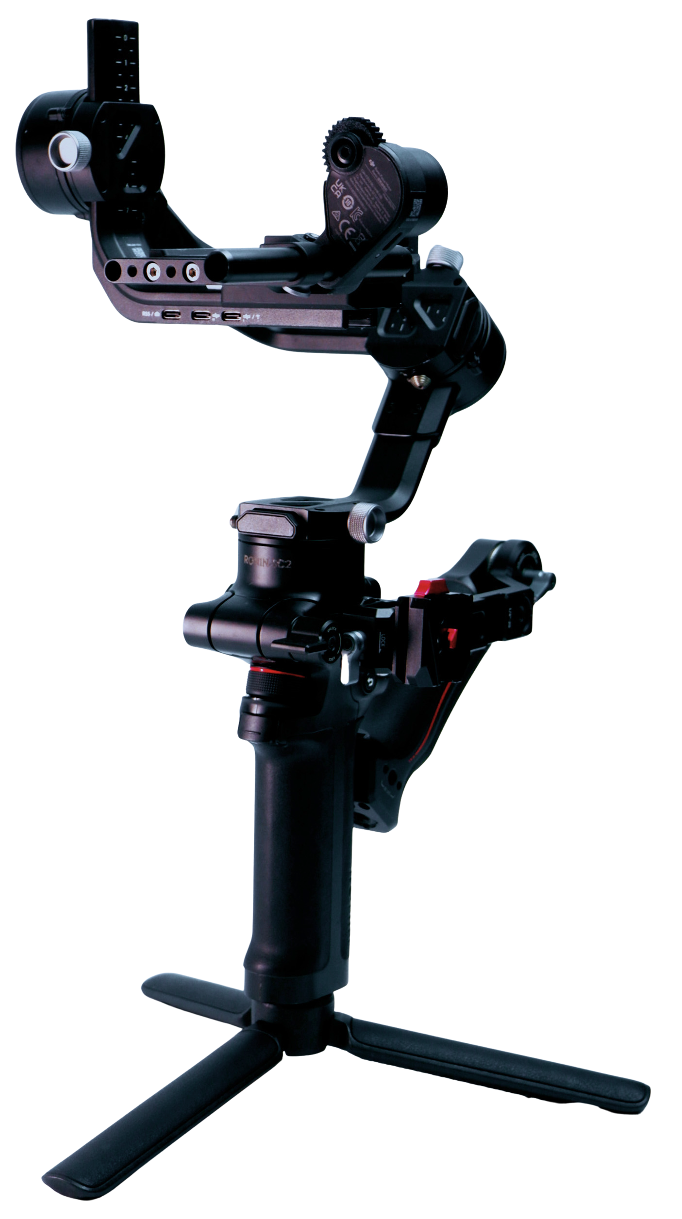 Professional camera gimbal stabilizer used by Bangkok videographer Sin Stewart for smooth cinematic footage