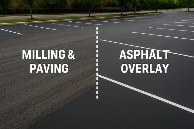 Asphalt Milling vs. Resurfacing: What's the Difference?