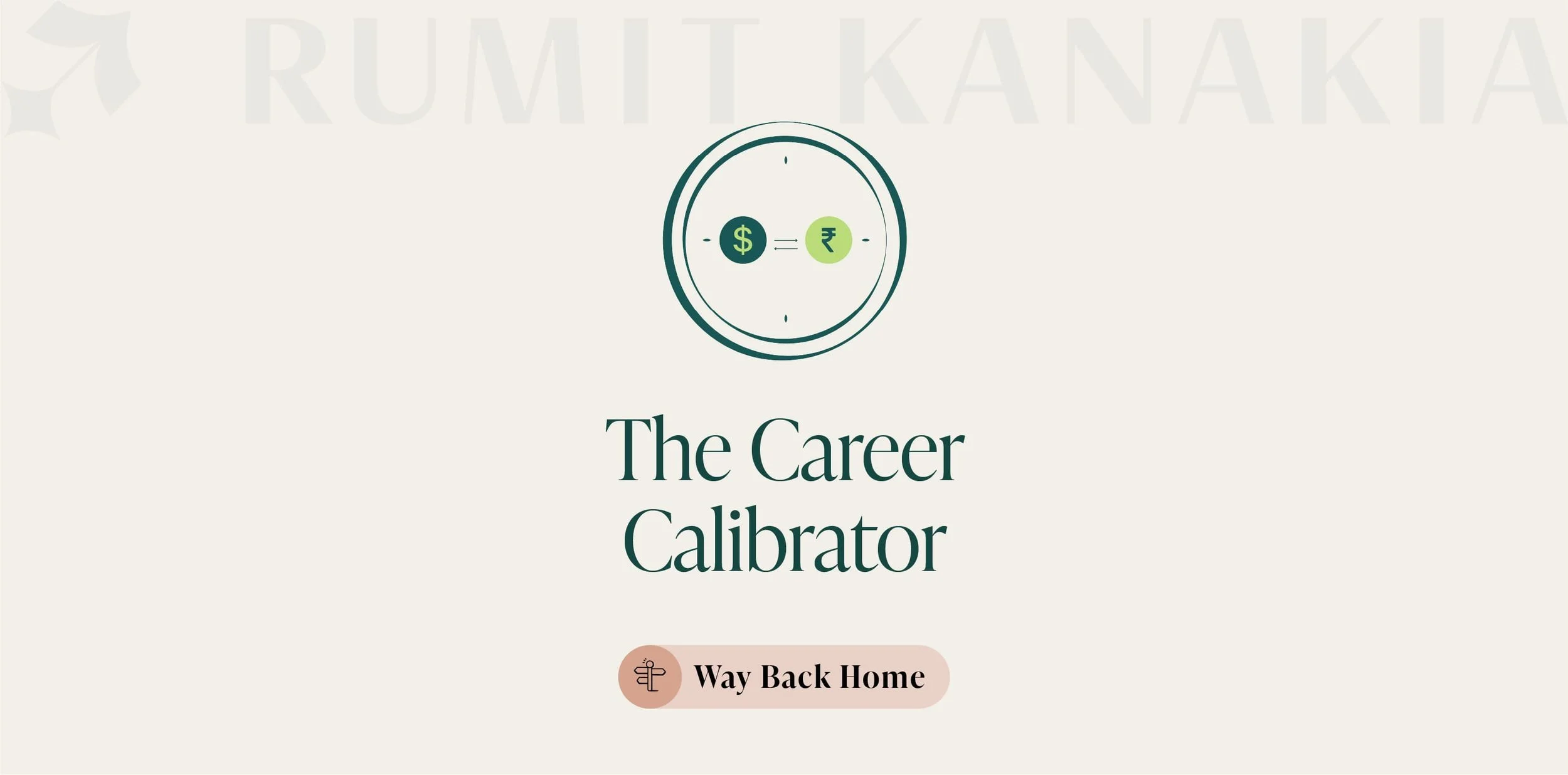 The Career Calibrator