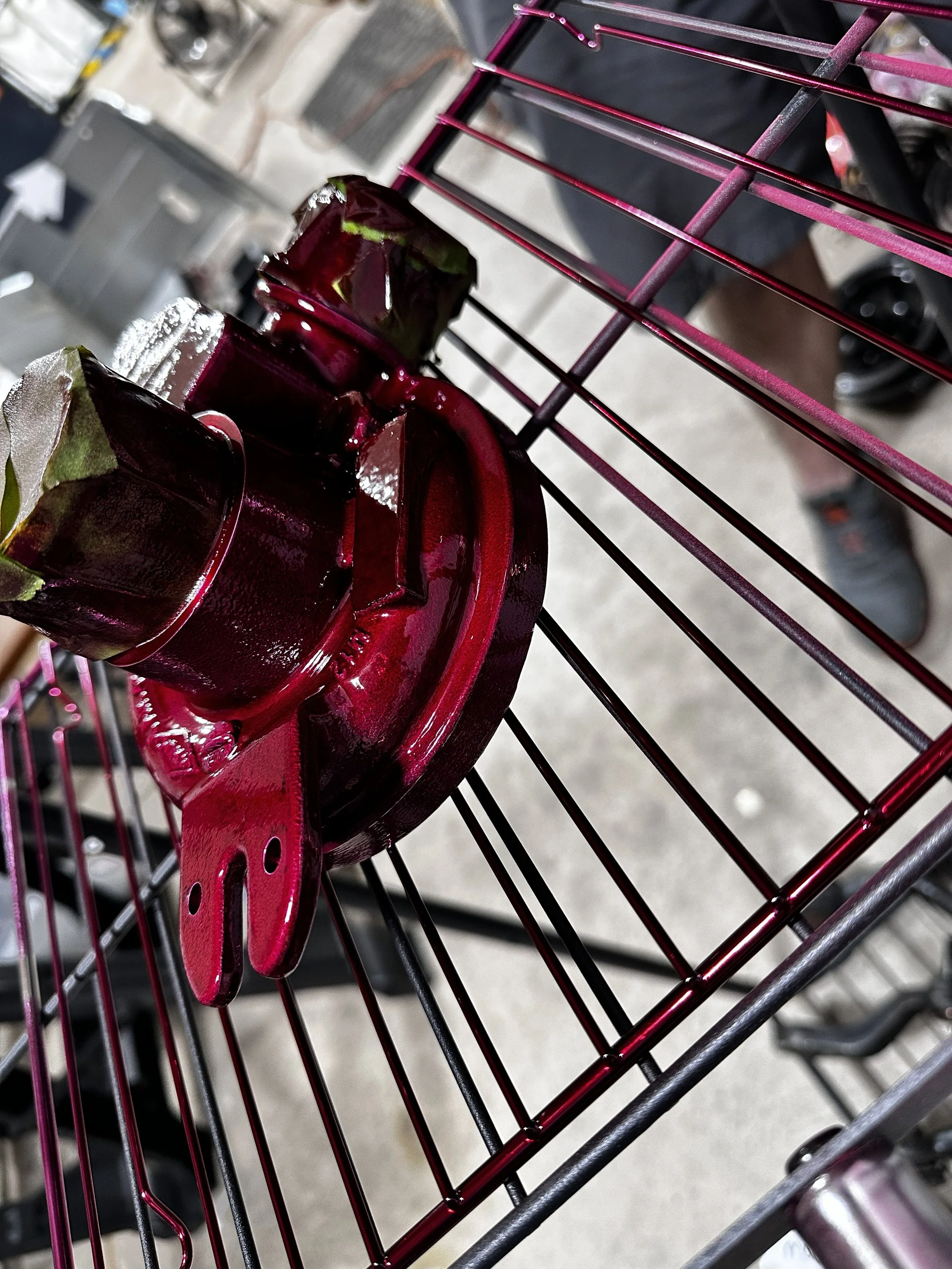 Turbo in translucent Red  Baked