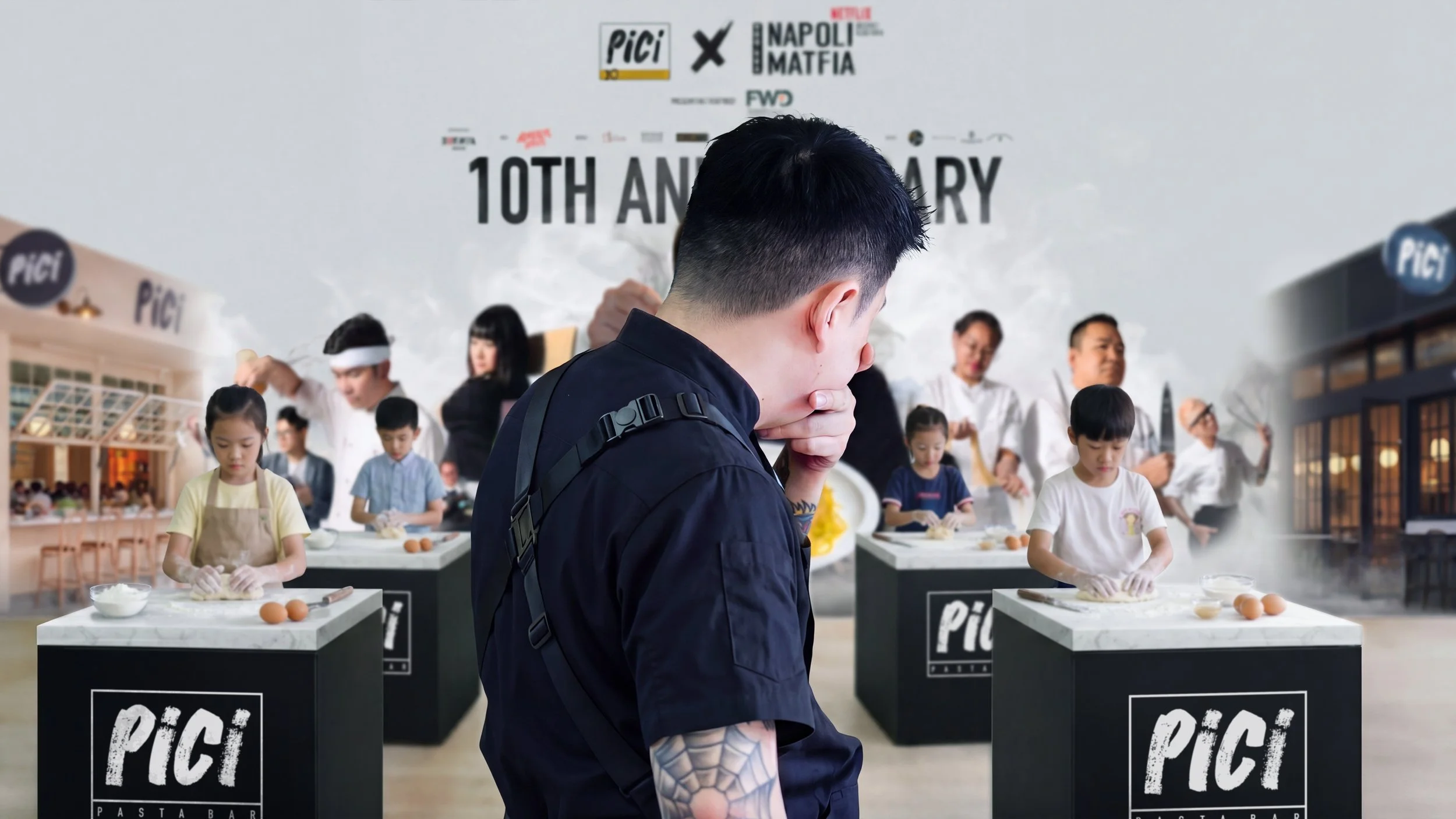 “Young Pasta Chef Competition X Napoli Matfia” (Presented by FWD Insurance) (4-5PM)