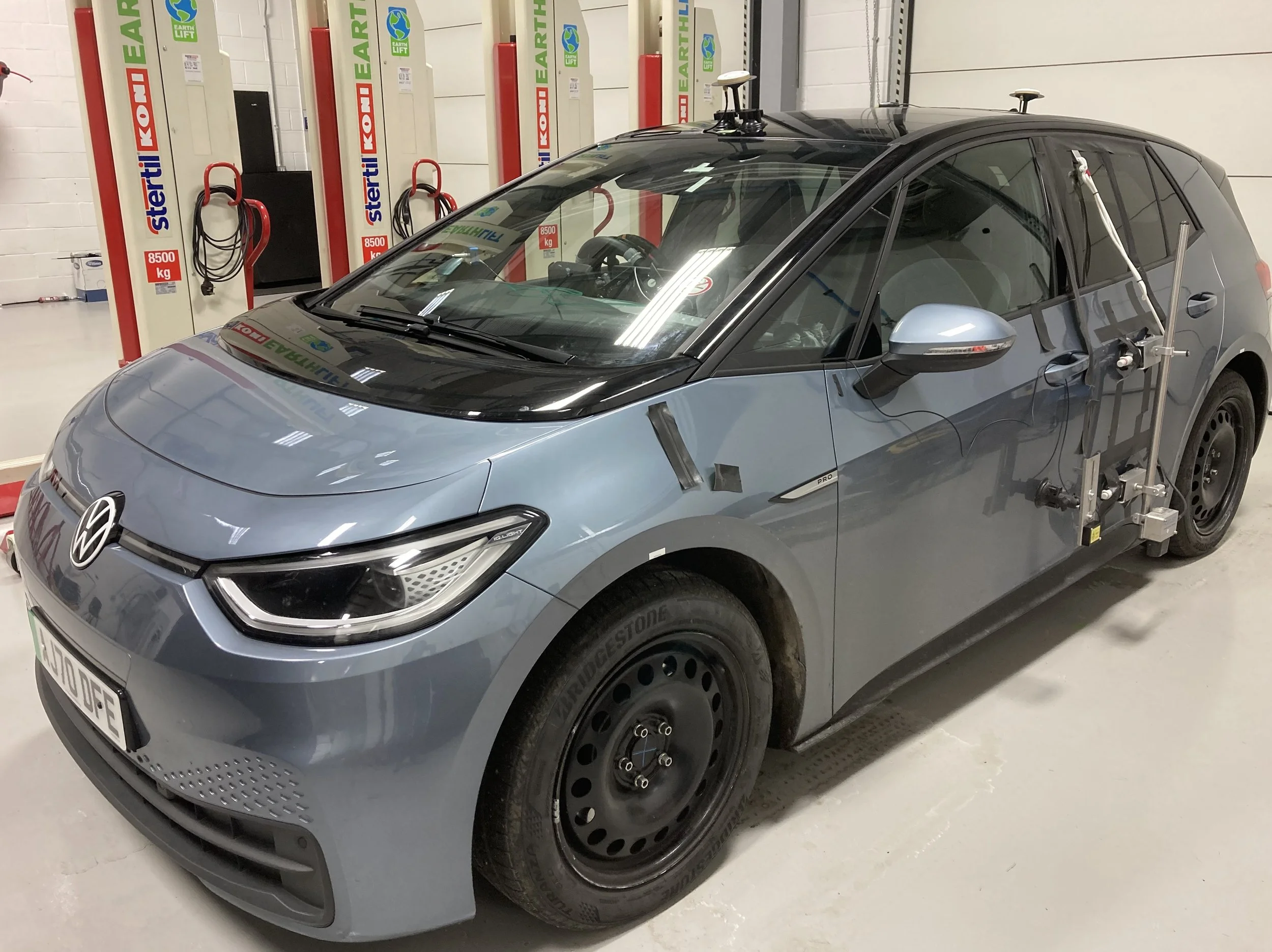 VW ID3 Instrumented for tests