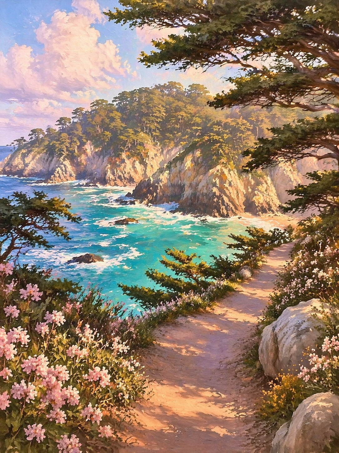 The Blue Coast Line