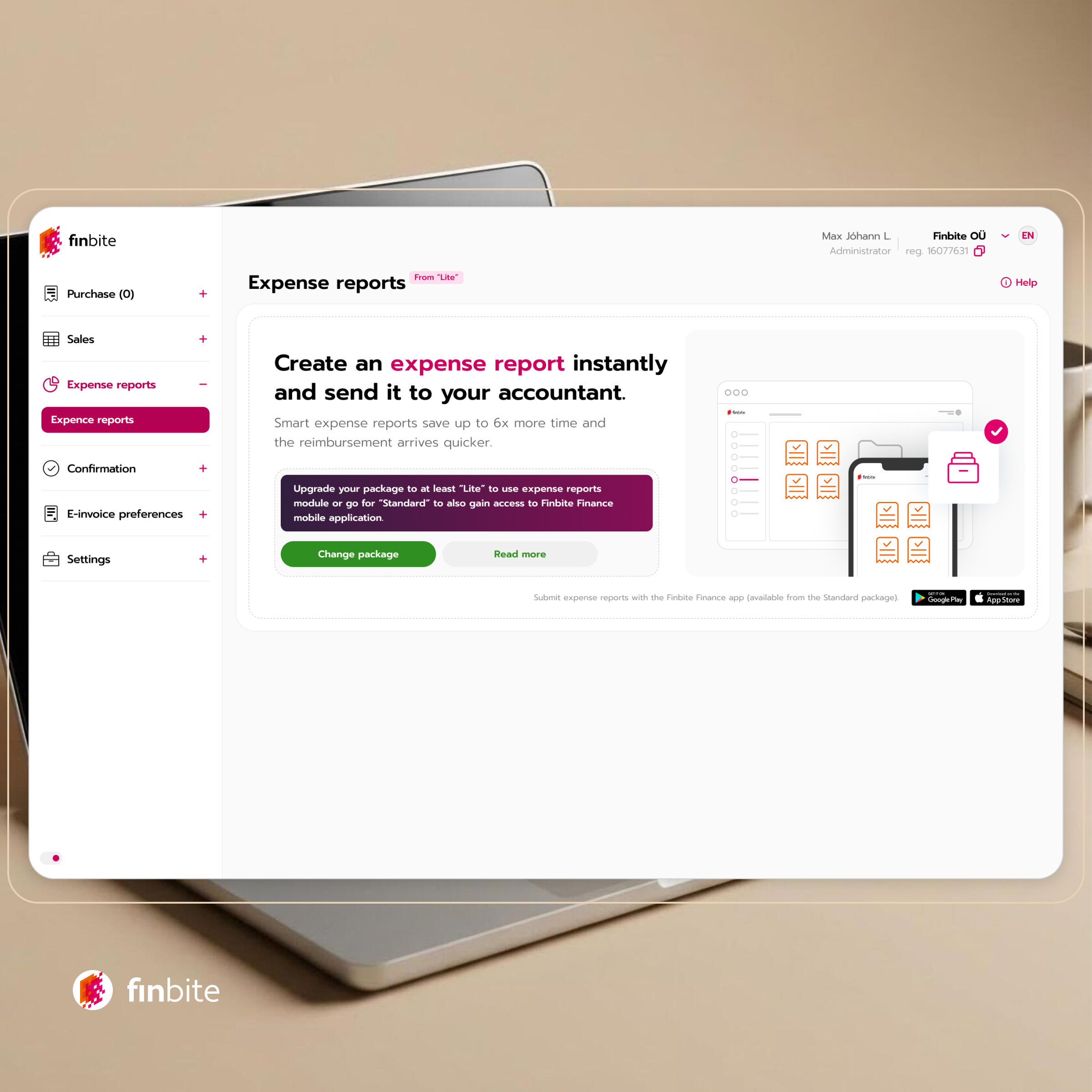Finbite - Modernising a 15-year-old invoicing system (one of the largest e-invoicing operators in the Baltics) — without breaking what already worked. 
Redefining structure, improving usability, and creating a foundation... Max Johann Design
