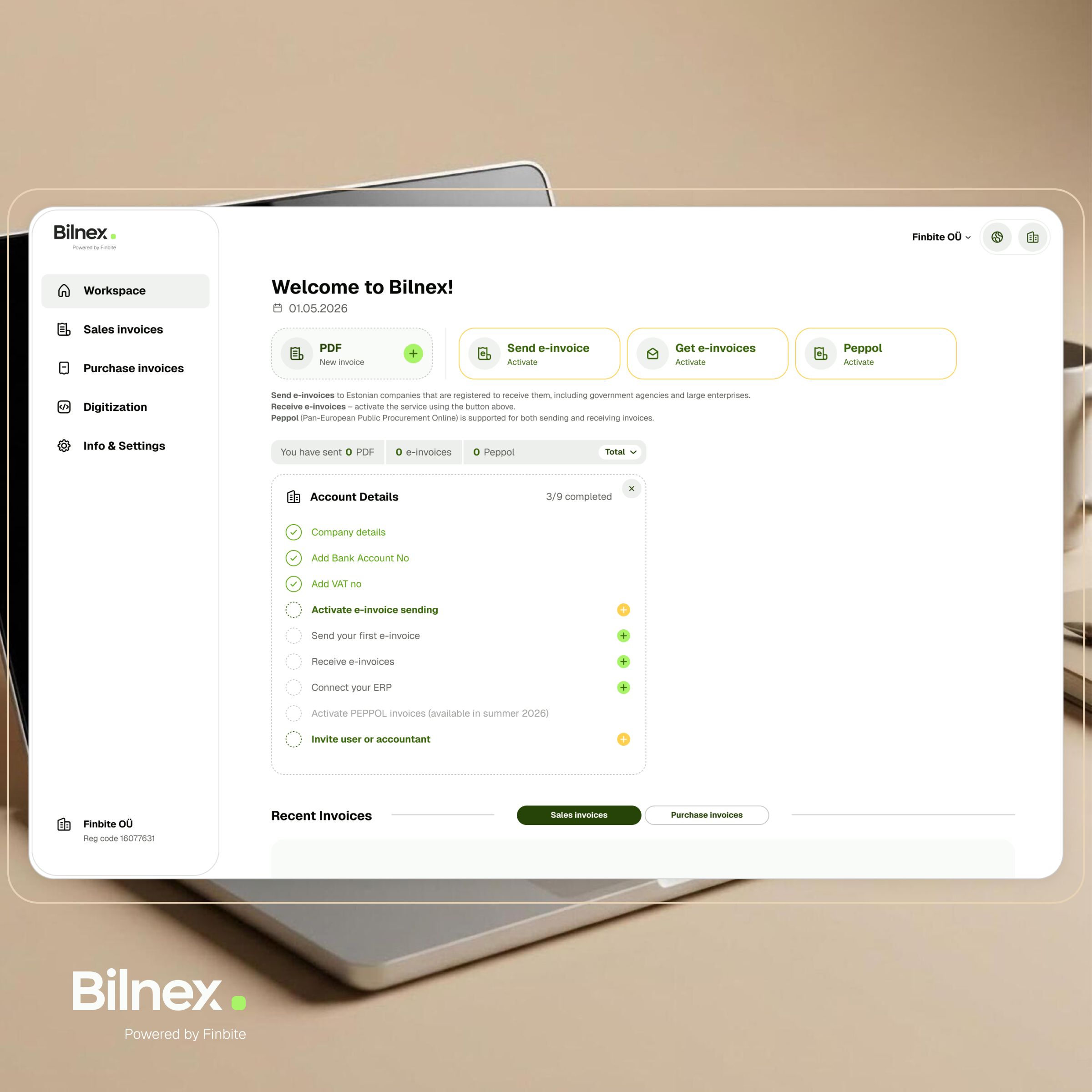 Bilnex - Built from zero — from an unclear idea to a shipped invoicing platform.
Led product, strategy, and design end-to-end — including: e-invoicing, Peppol, digitization, ERP connections. Max Johann Design