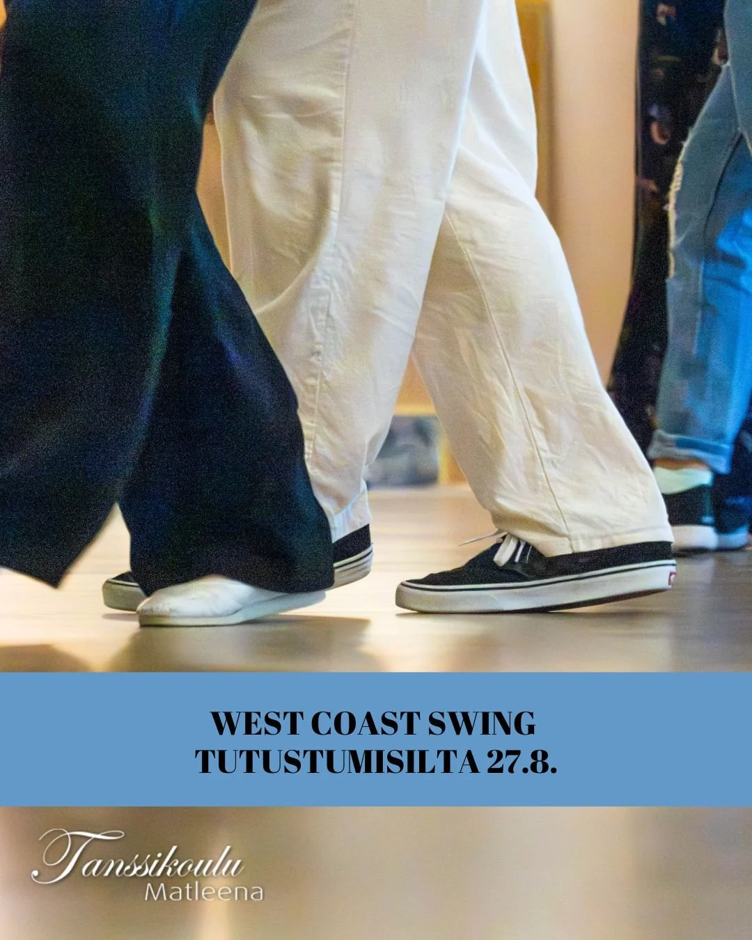West coast swing tanssijoita Tanssikoulu Matleenassa
