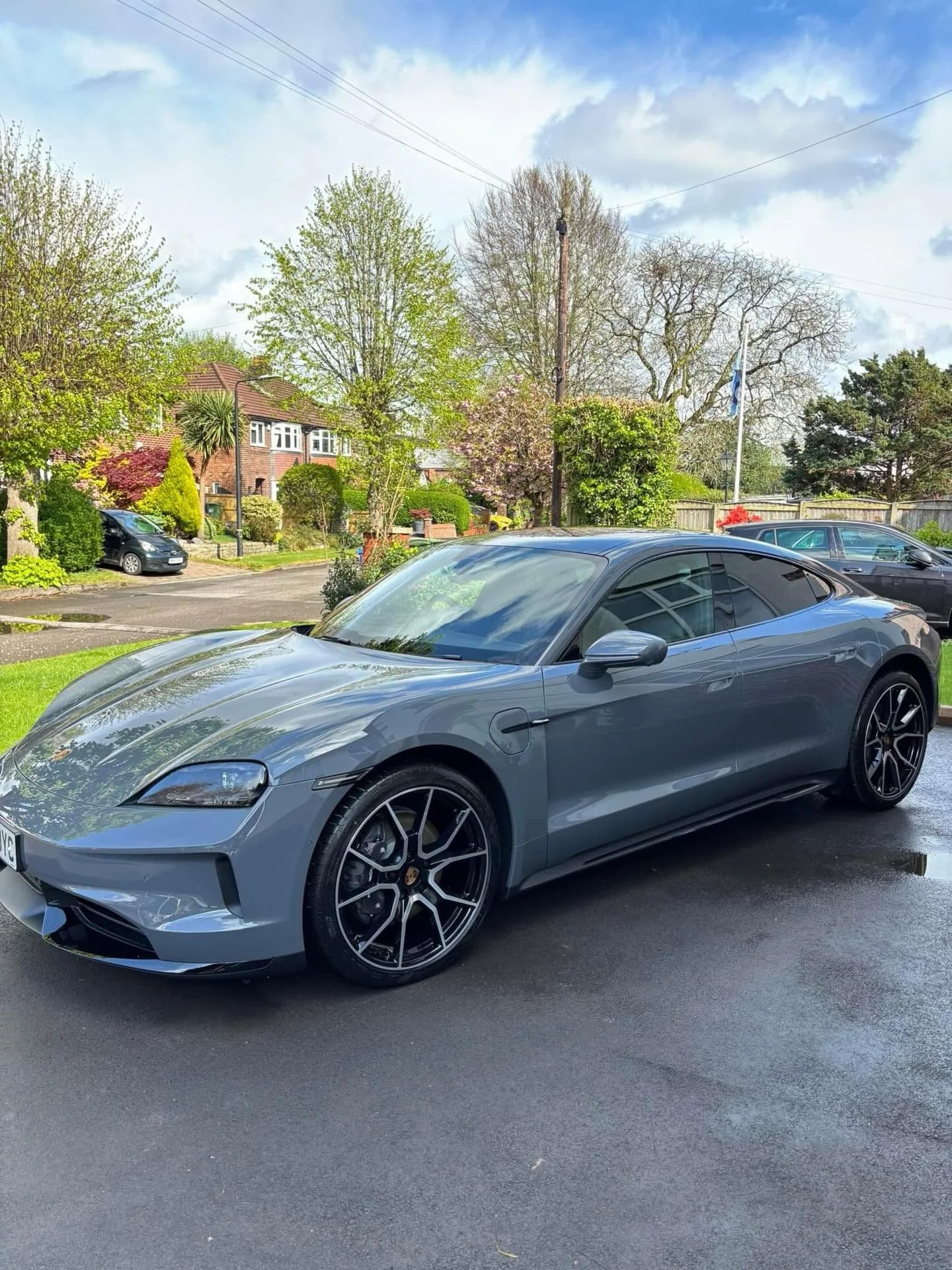 A brand-new Porsche Taycan recently booked in with us for our signature New Car Protection. 

Even straight from the dealer, perfection is a process, not a given. We spent the time refining paint before applying a 7-year ceramic coating for ultimate 