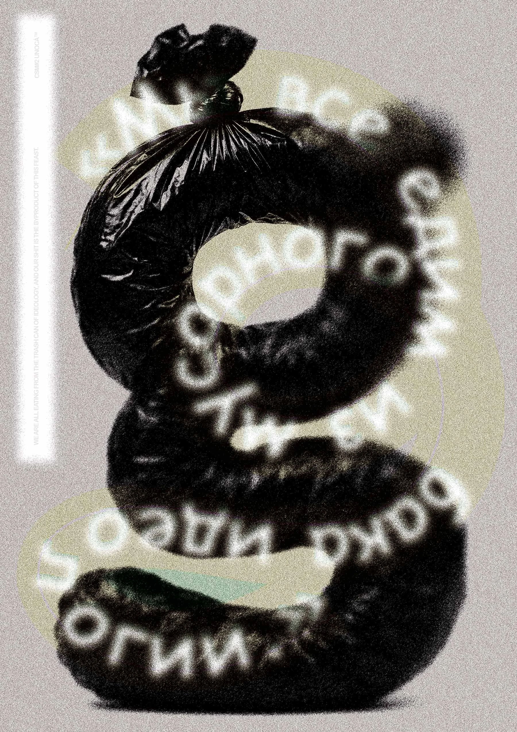 Trash bag, Comic Sans Magazine #2