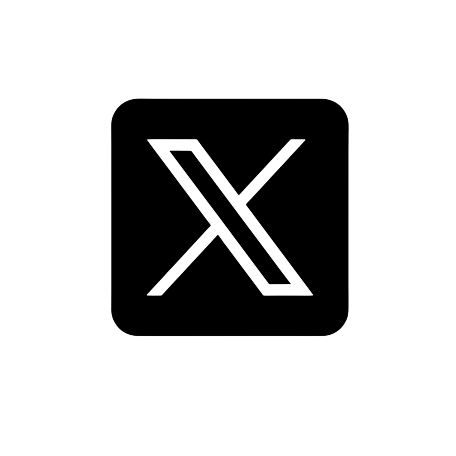 An icon with a large 'X' inside a square, representing close or cancel