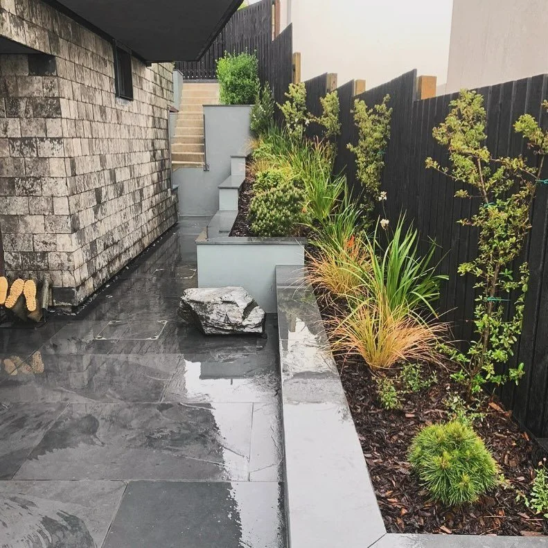 landscaping #paving #construction  #cornwall #polzeath  #planting #gardendesign  #slater