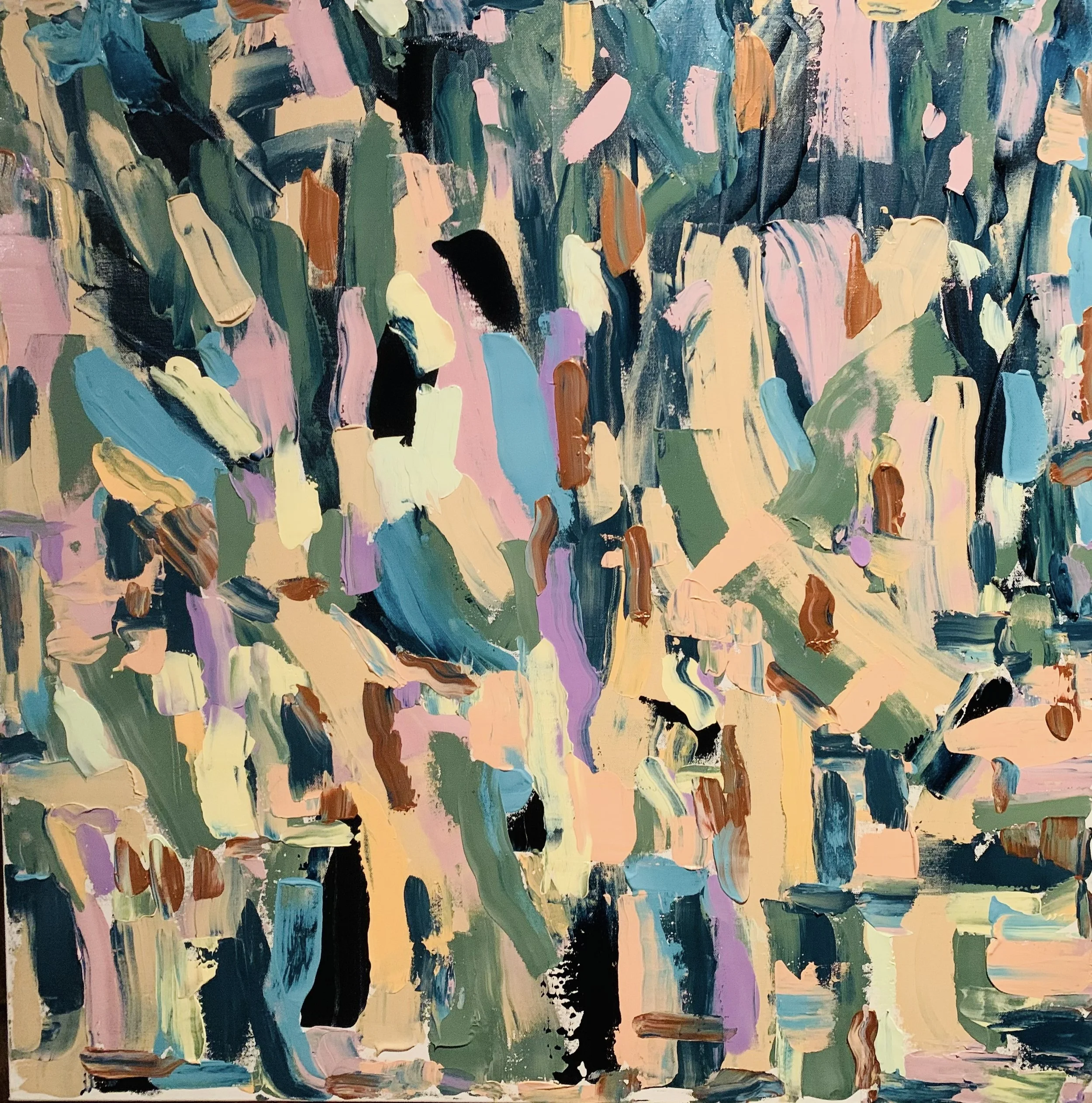 Yearning To Reconnect 2021-  Original Acrylic on Canvas