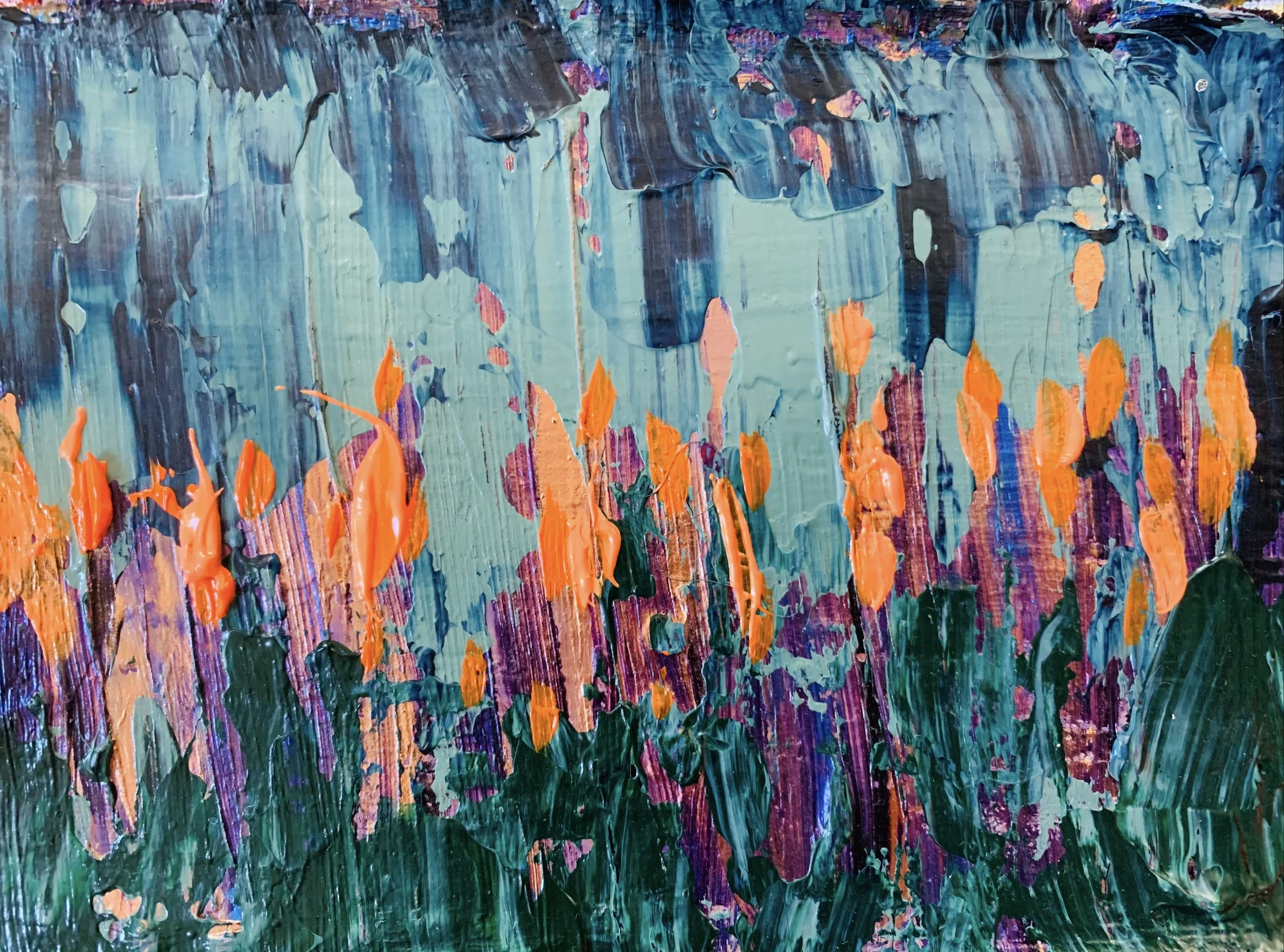 After the Rain - Original Acrylic on Canvas