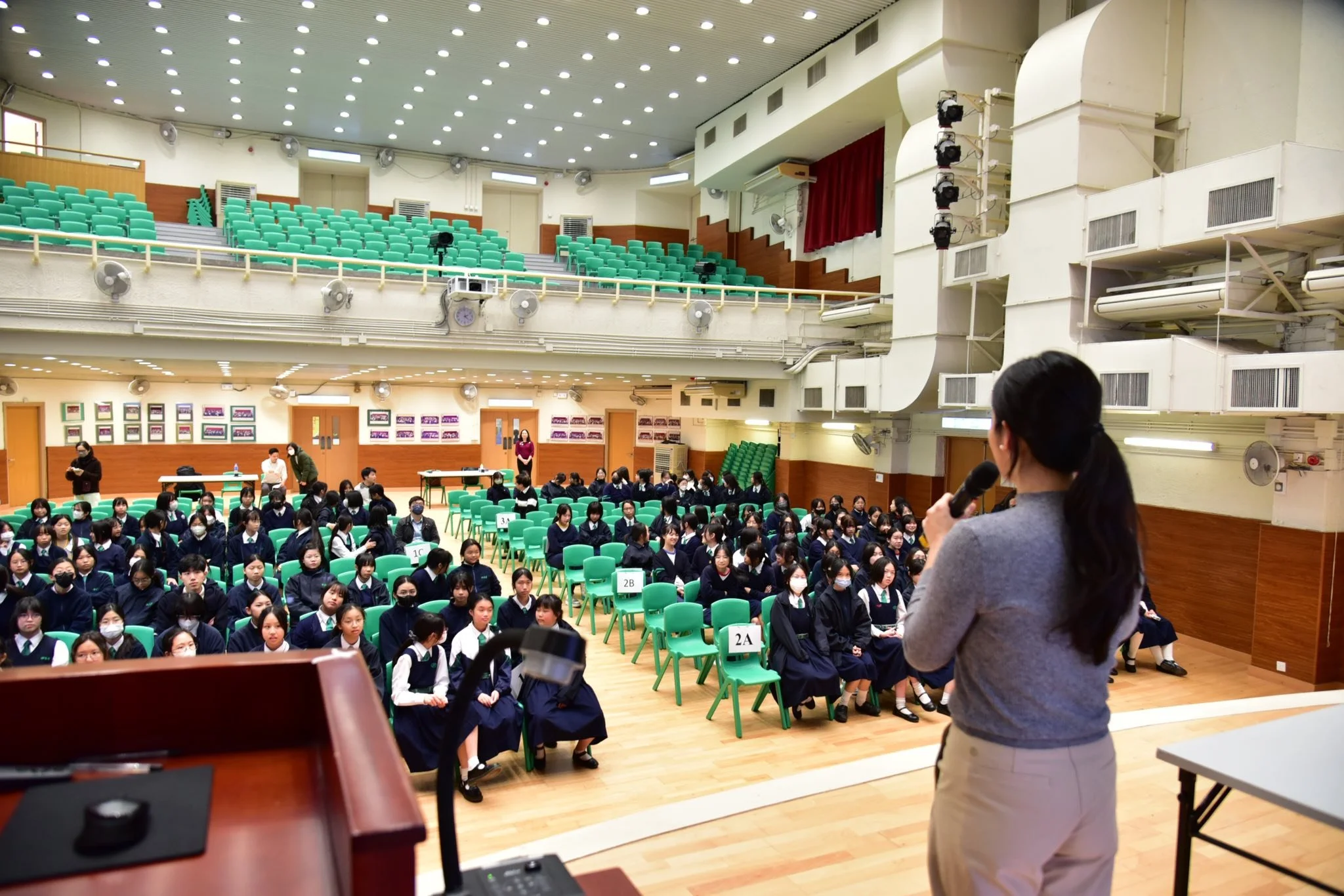 Promoting Spinal Health Awareness at Ho Tung Secondary School