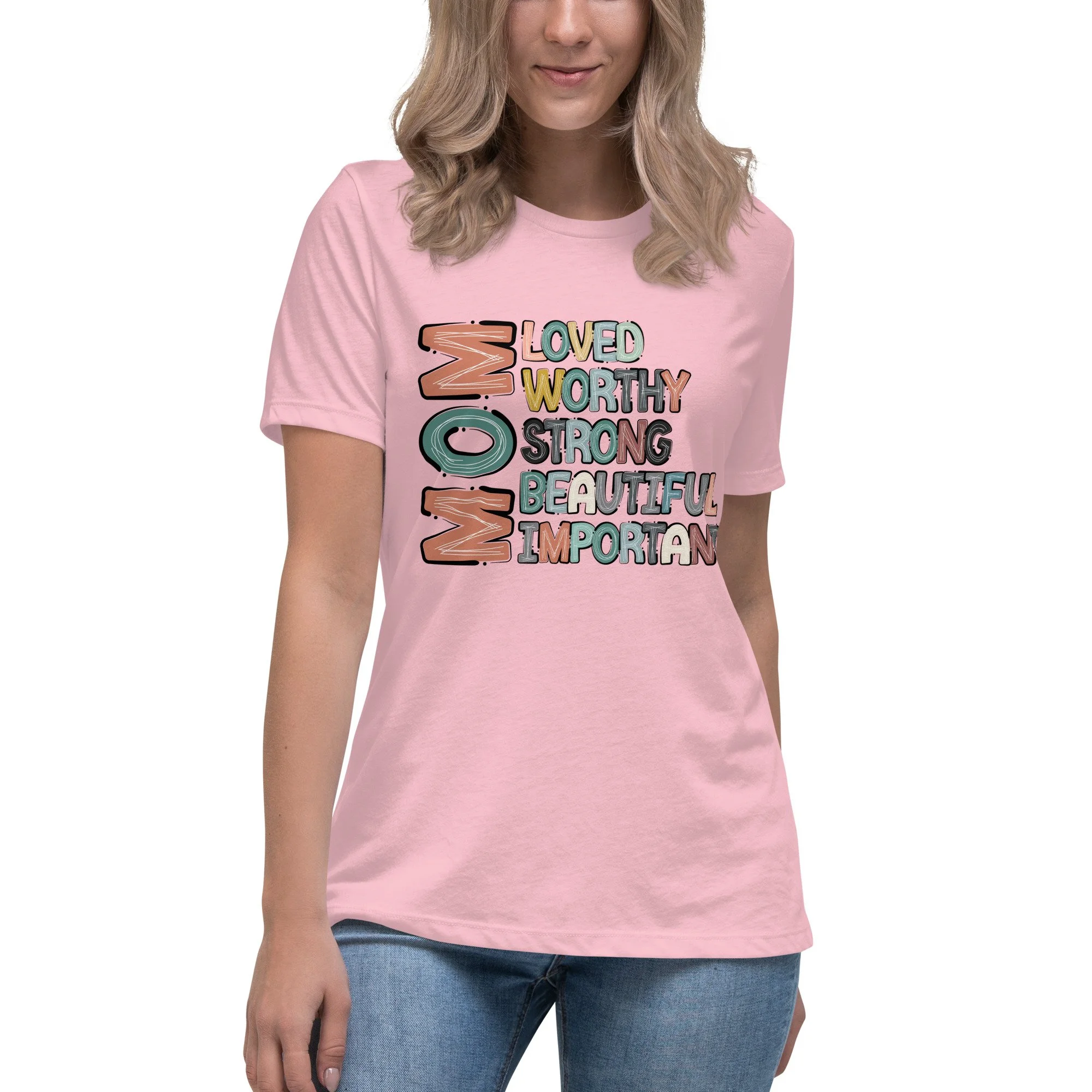 Inspiring For Mom Women's Relaxed T-Shirt