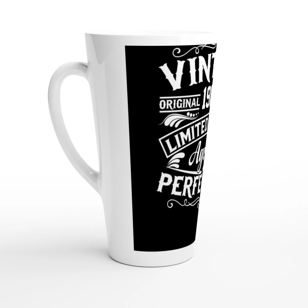 Original (birthyear) Quality Limited Edition — Aged to Perfection 17 oz Latte Mug
