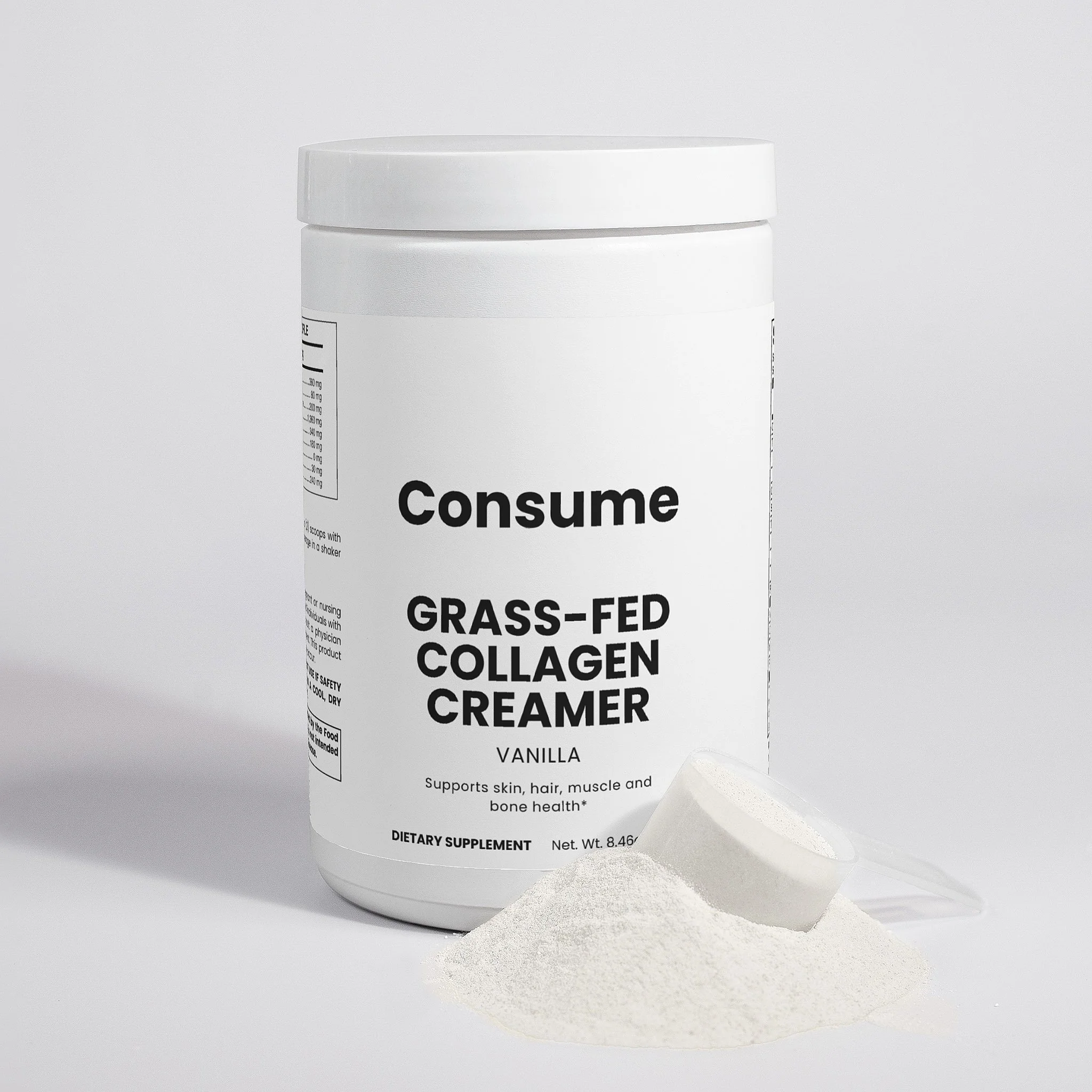 Grass-Fed Collagen Creamer (Vanilla)