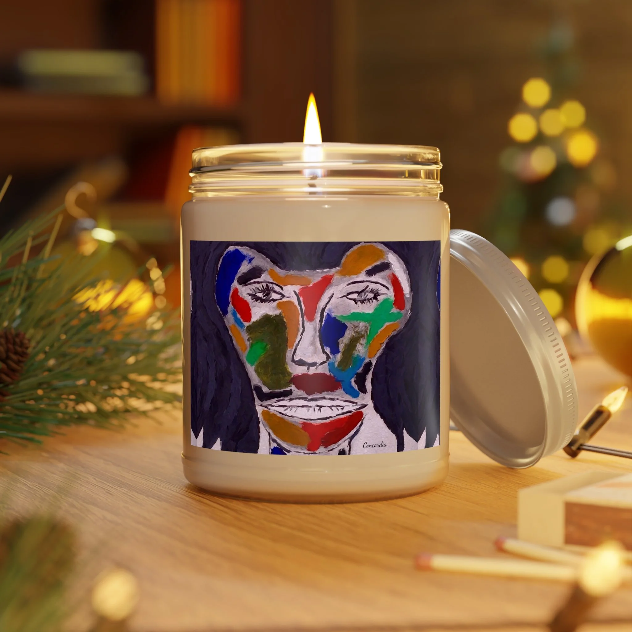 "Salvador Dali Concordia" -  Scented Candles, 9oz