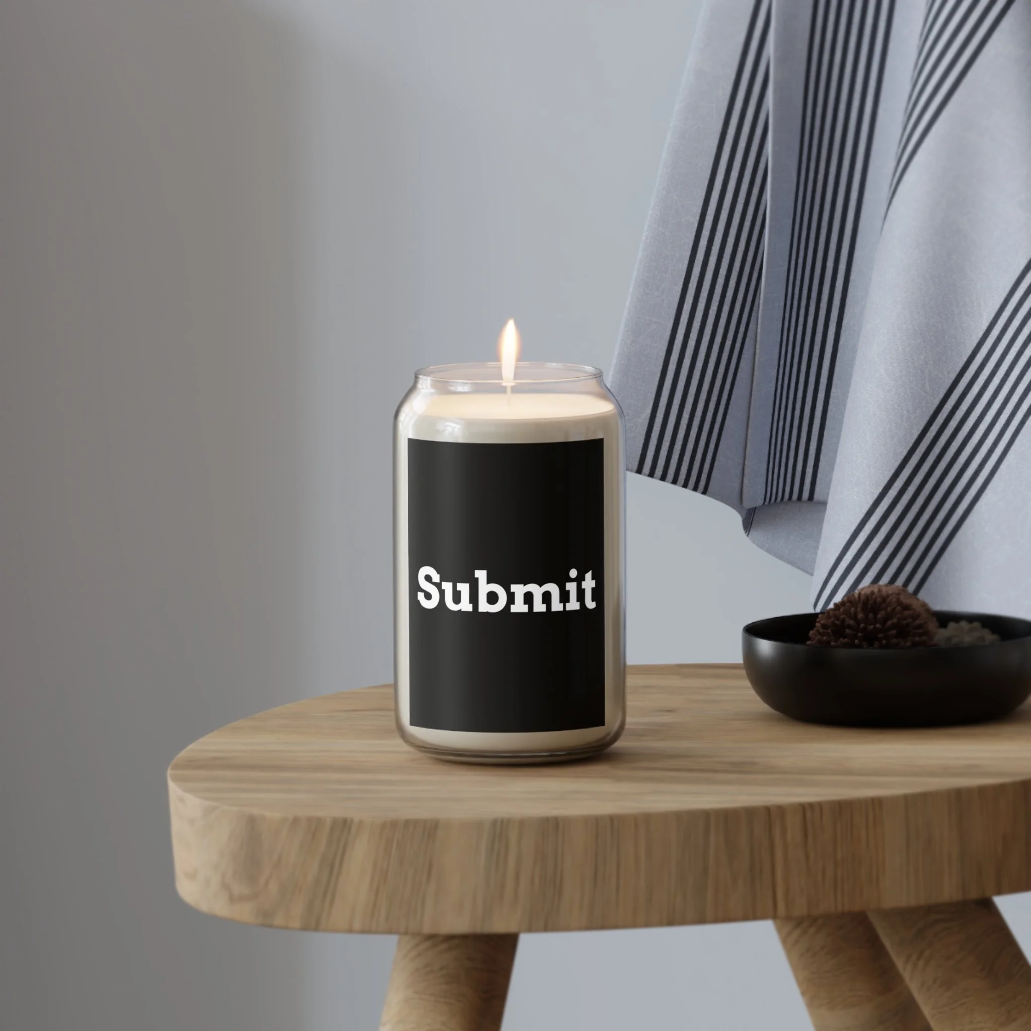 "Submit" Scented Candle  - 13.75 oz