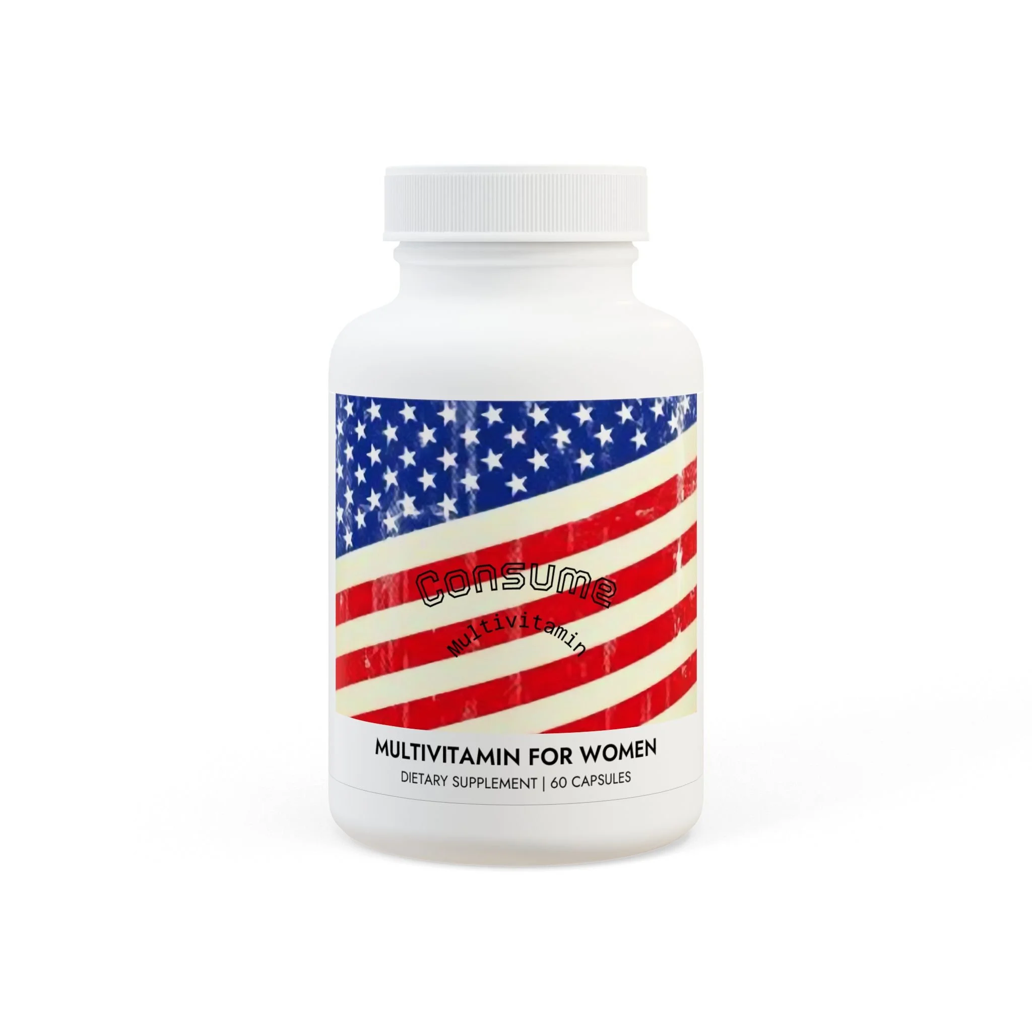 Multivitamin for Women Supplement (60 Capsules) - "Consume"