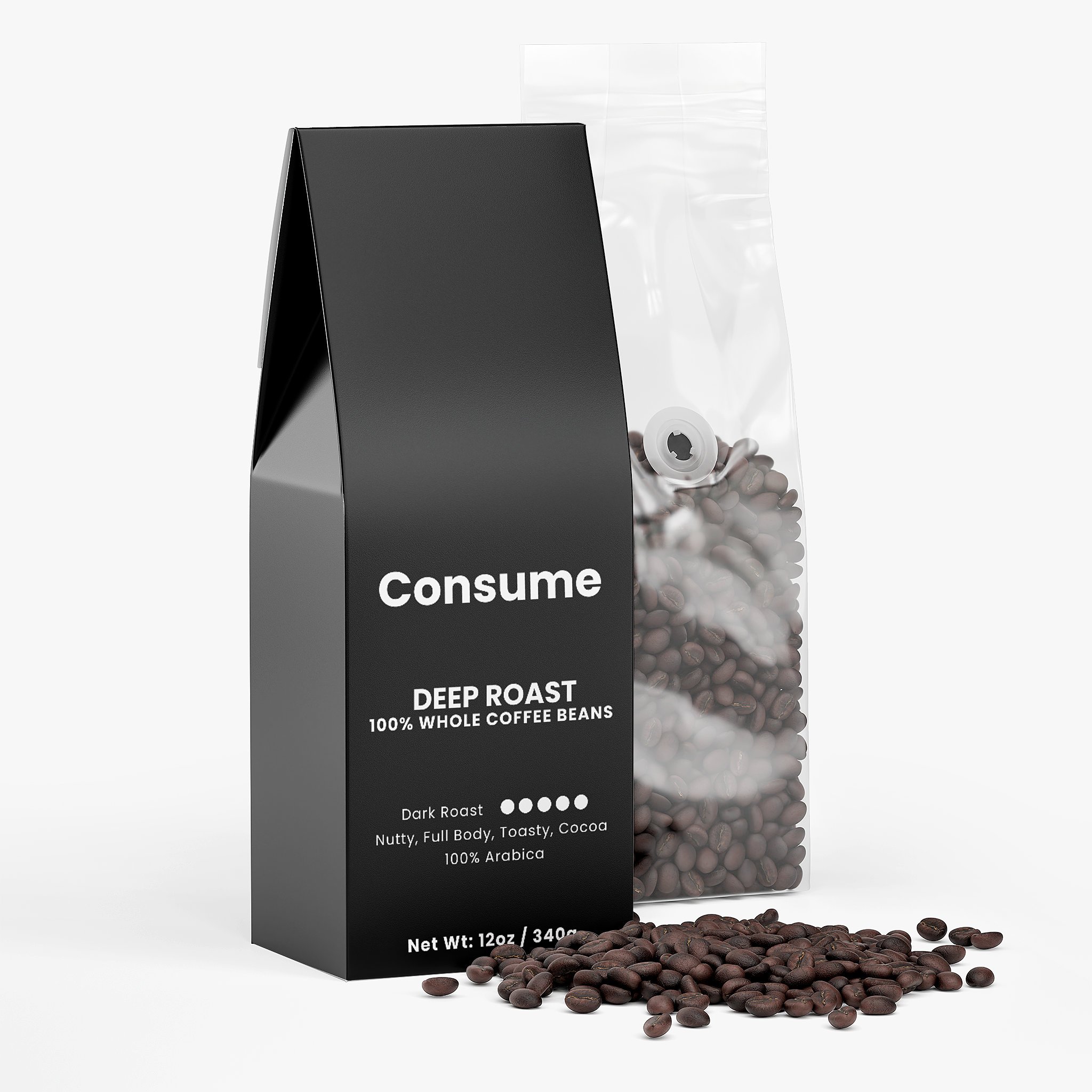 Deep Roast Coffee (Dark Roast) - Ships exclusively to US