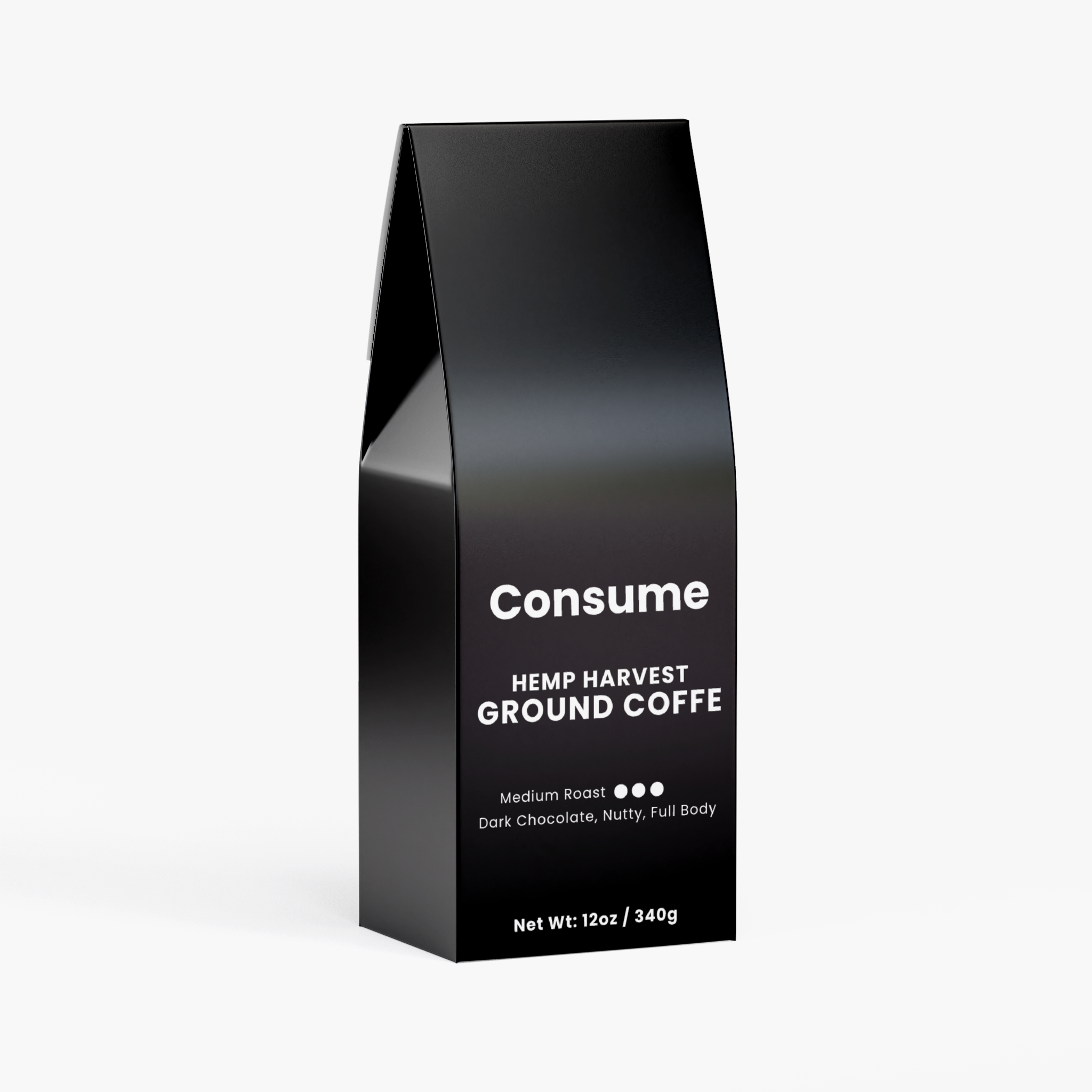 Hemp Harvest Coffee (Medium Roast) Ships exclusively to US
