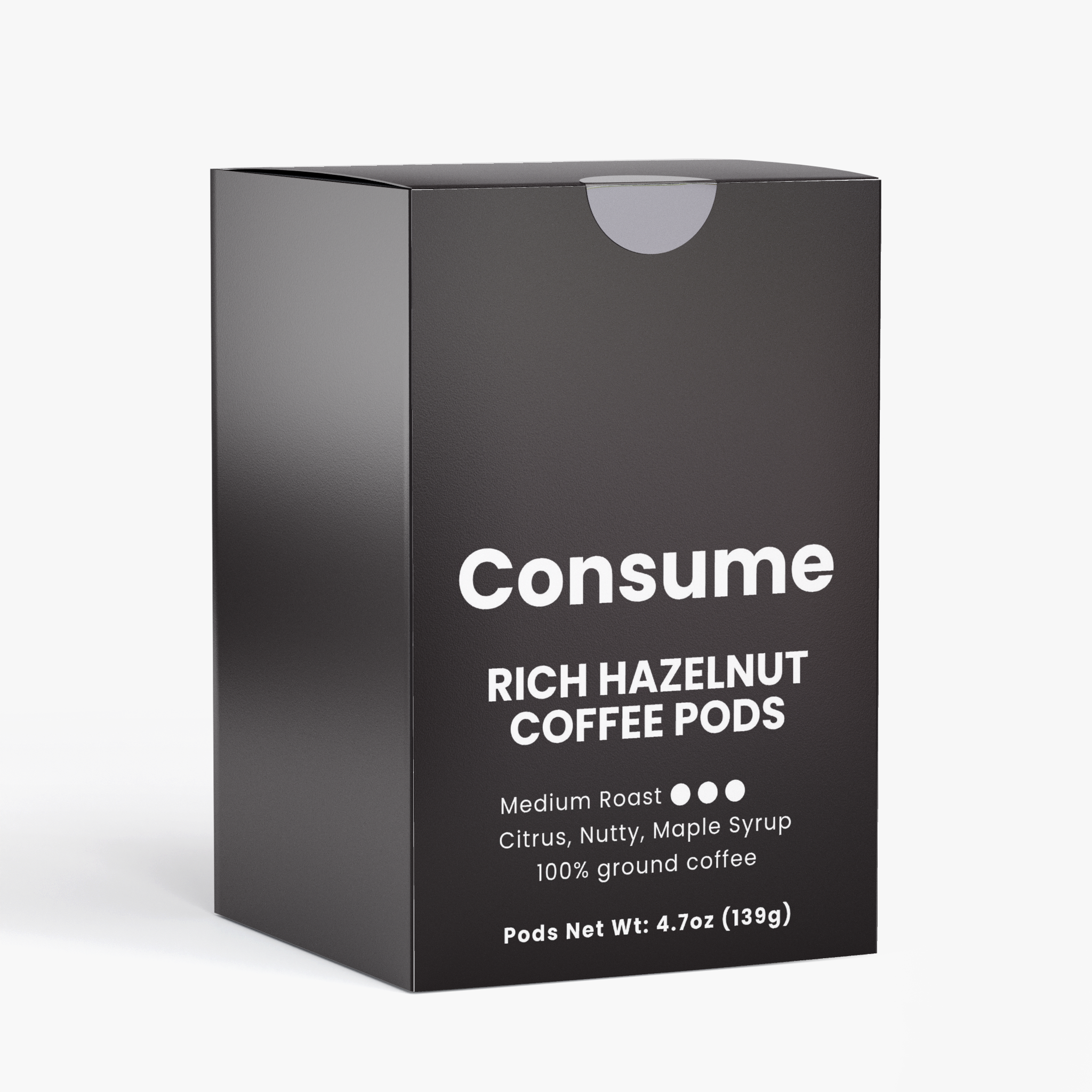 Rich Hazelnut Coffee Pods (Medium Roast) Ships exclusively to US