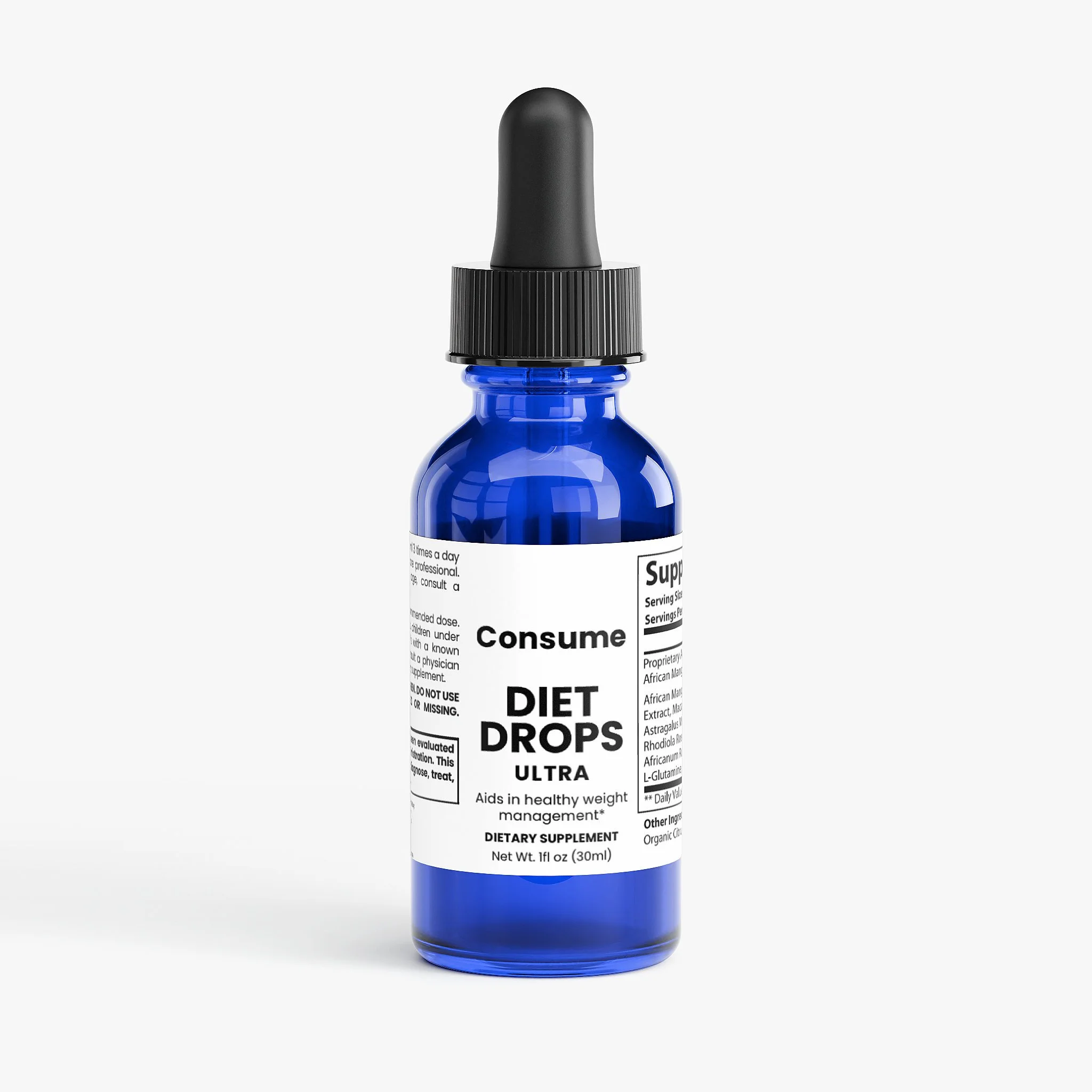 Diet Drops Ultra 1 oz - Ships to all destinations