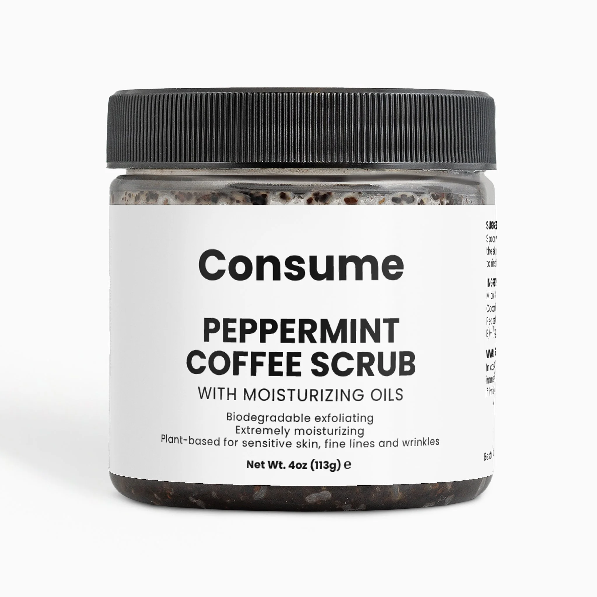 Peppermint Coffee Scrub - Ships exclusively to US