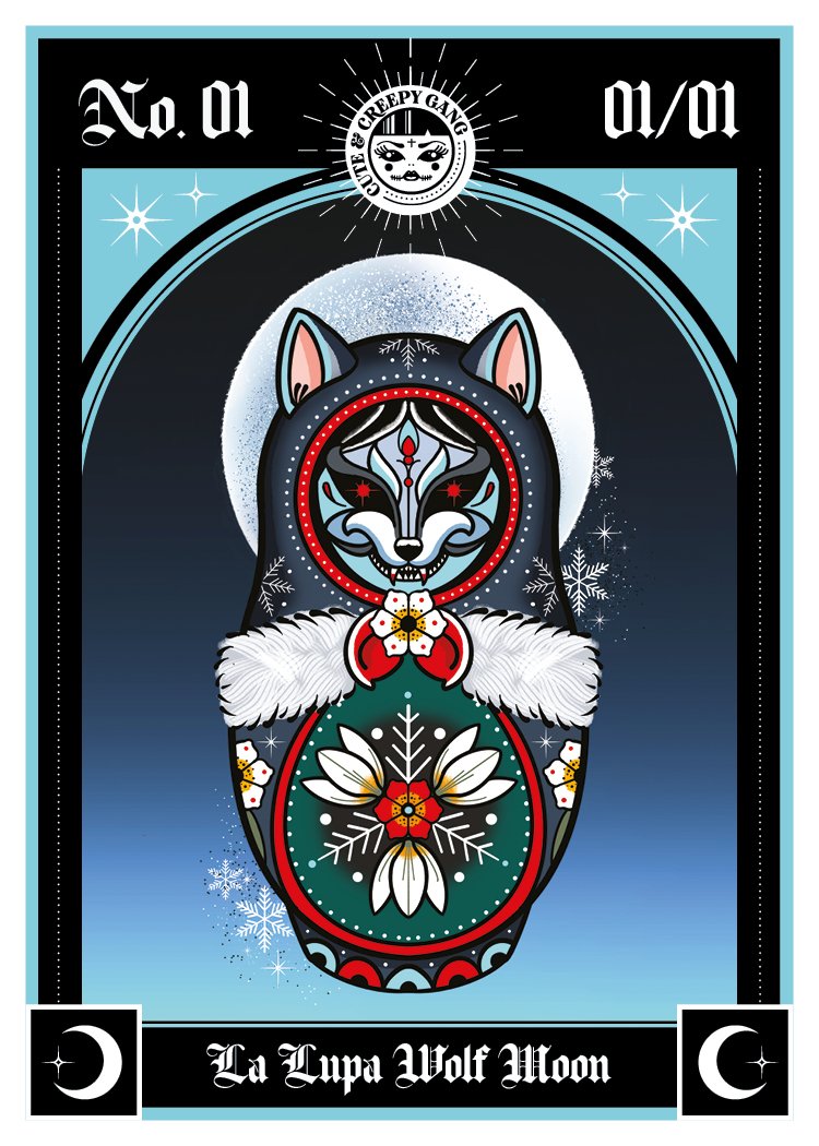 Coven of Mystic Moons | La Lupa Wolf Moon