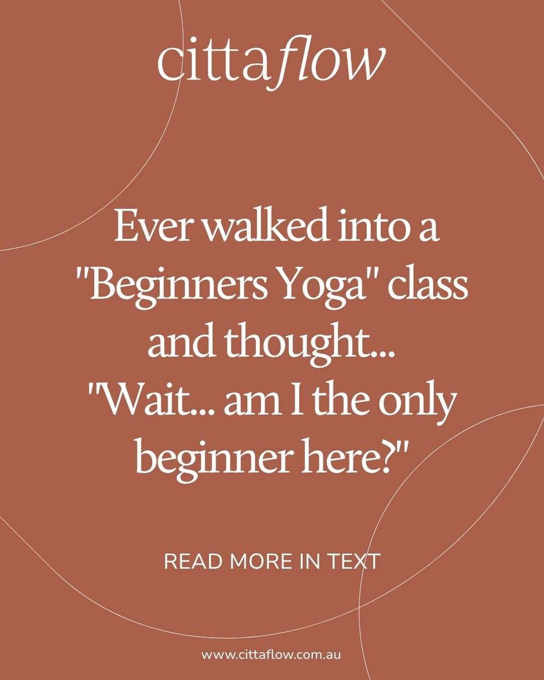 Everyone else seems to know what they're doing. The class moves quickly, advanced poses are being demonstrated, and you're trying to work out where your hands and feet should go.

You leave feeling awkward and wondering if yoga just isn't for you.

T