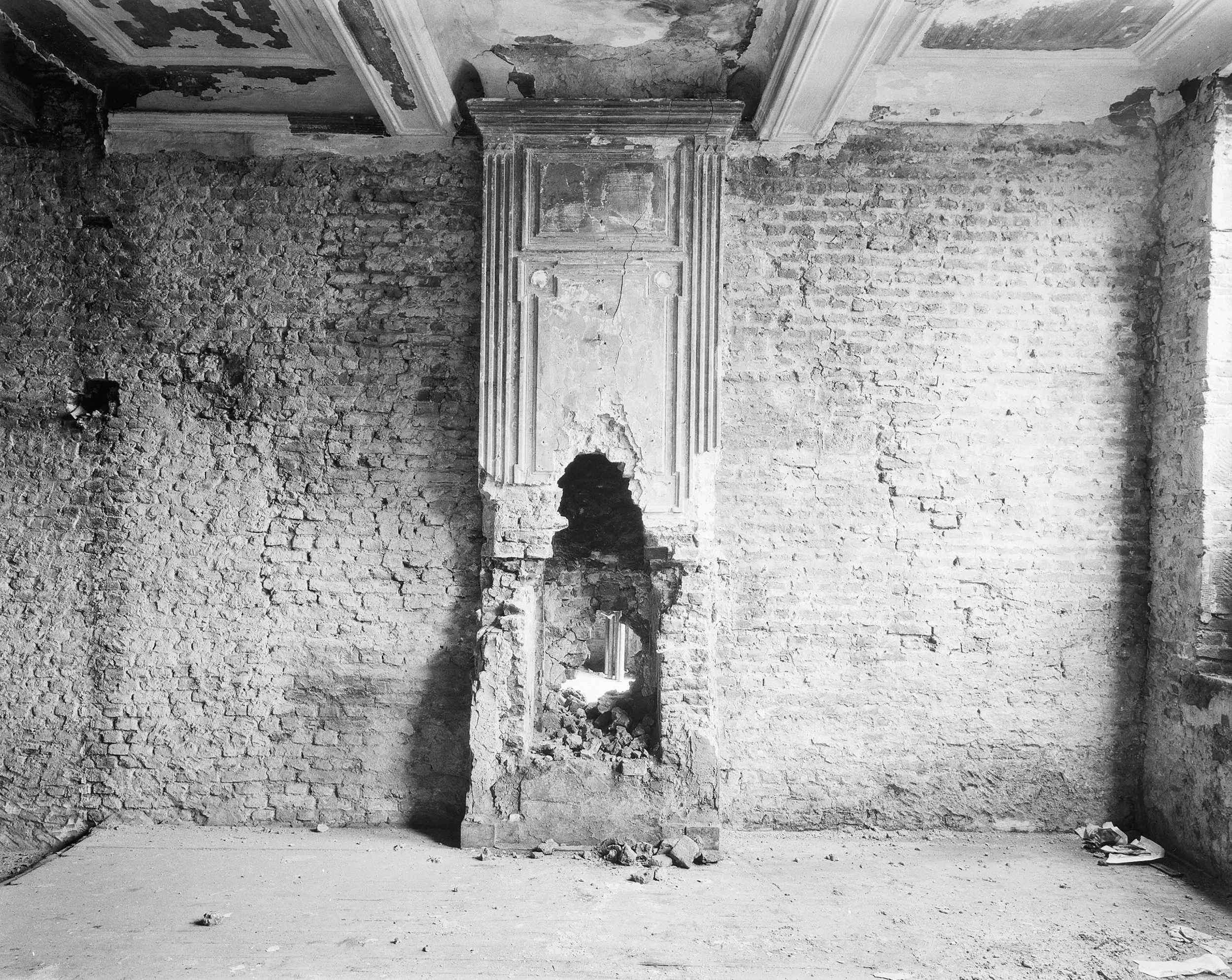 Stokstraat 37 schouw in achterkamer, 1958 [RCE]