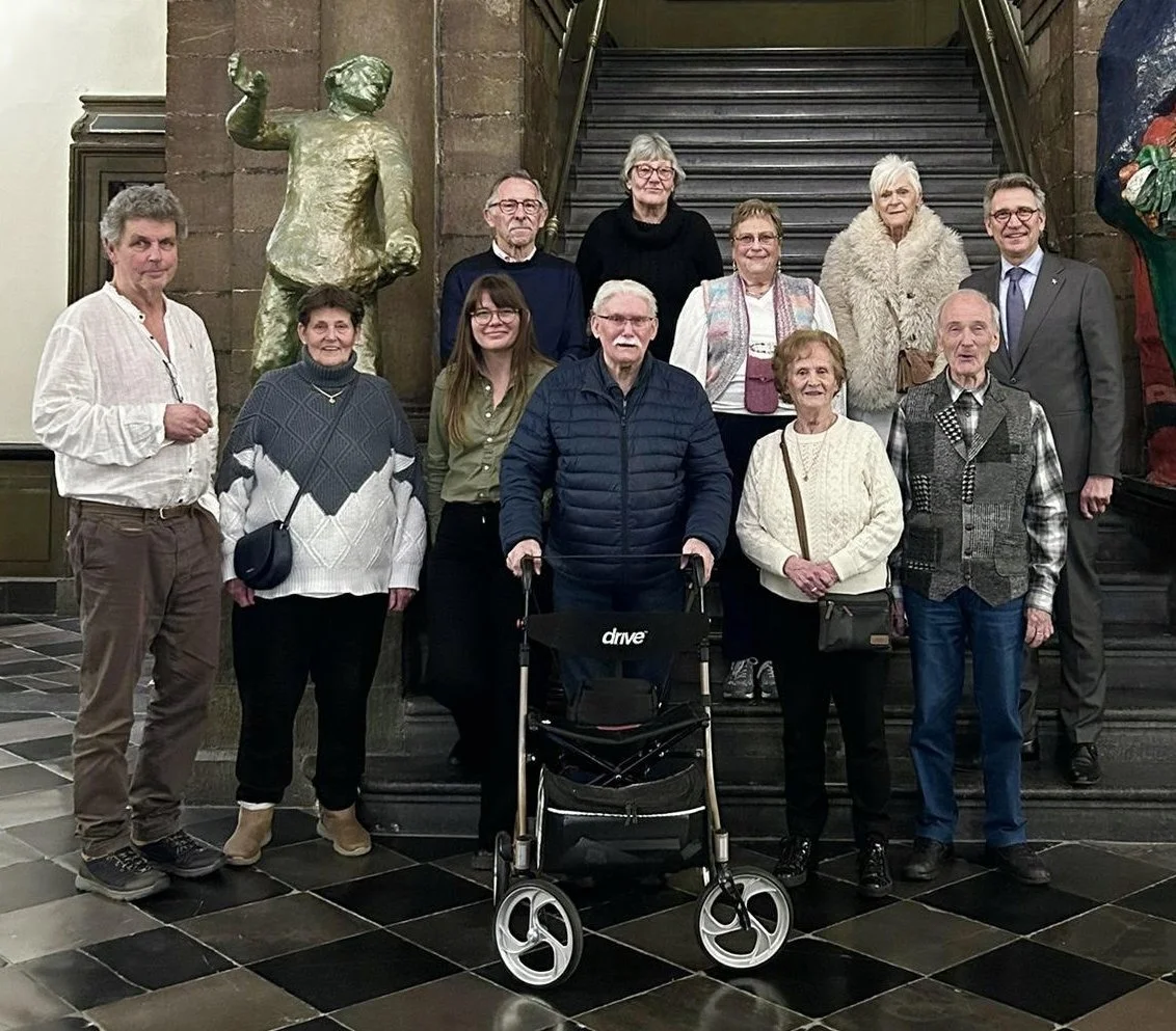 Stokstraatbewoners bij de burgemeester