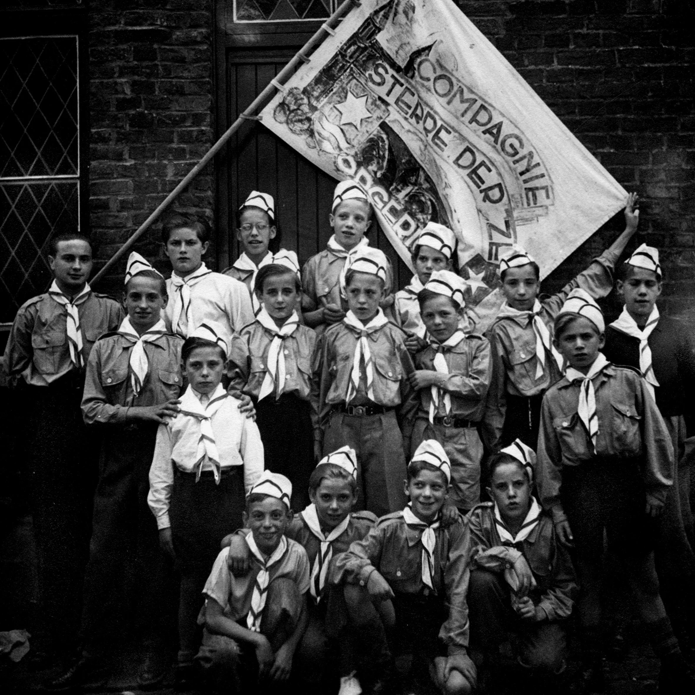 De padvinders van pater Castorius, ca. 1952 [PC]