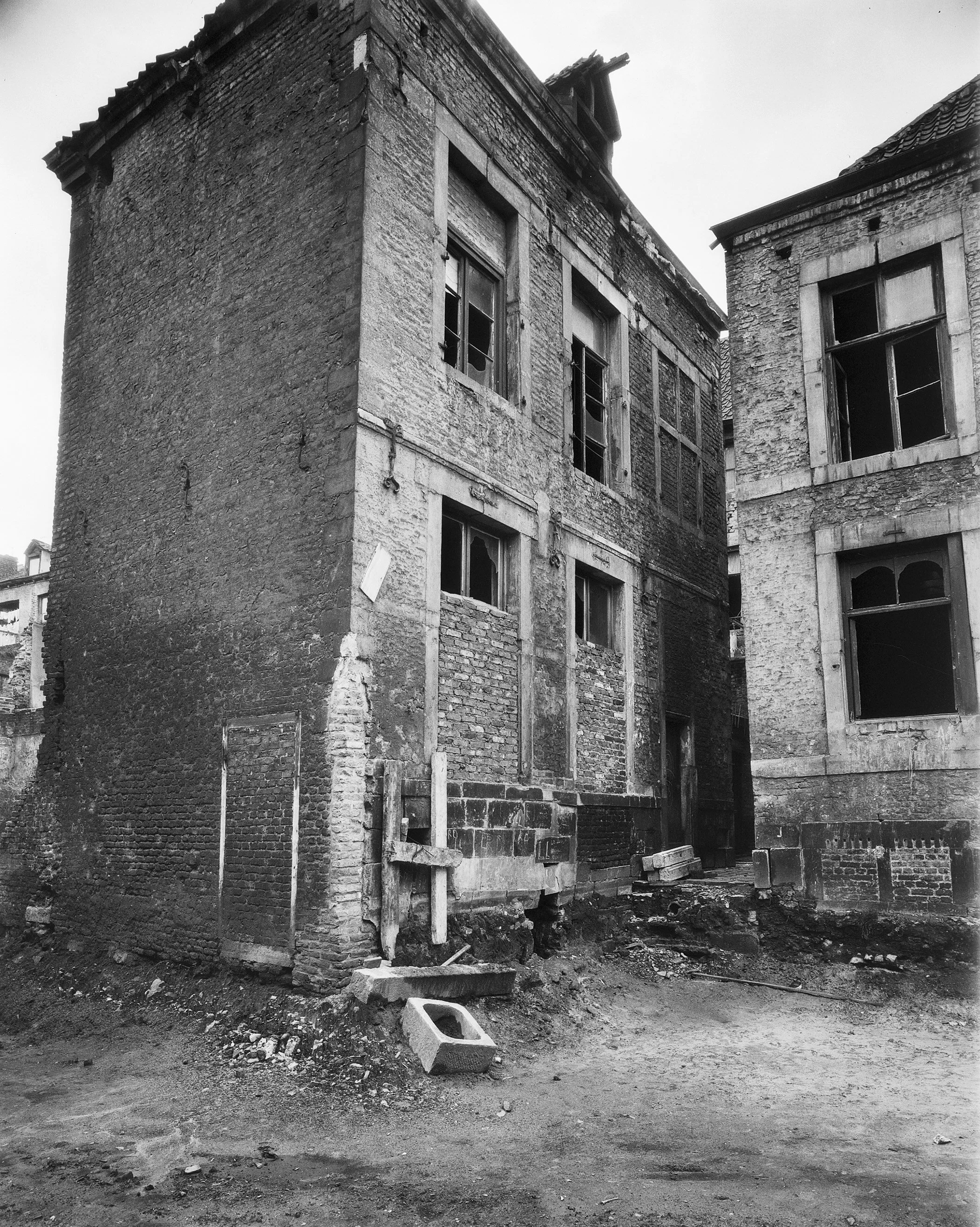 Achterbouw tussen Havenstraat 7 en GSS 20, 1960 [GTD/RCE]