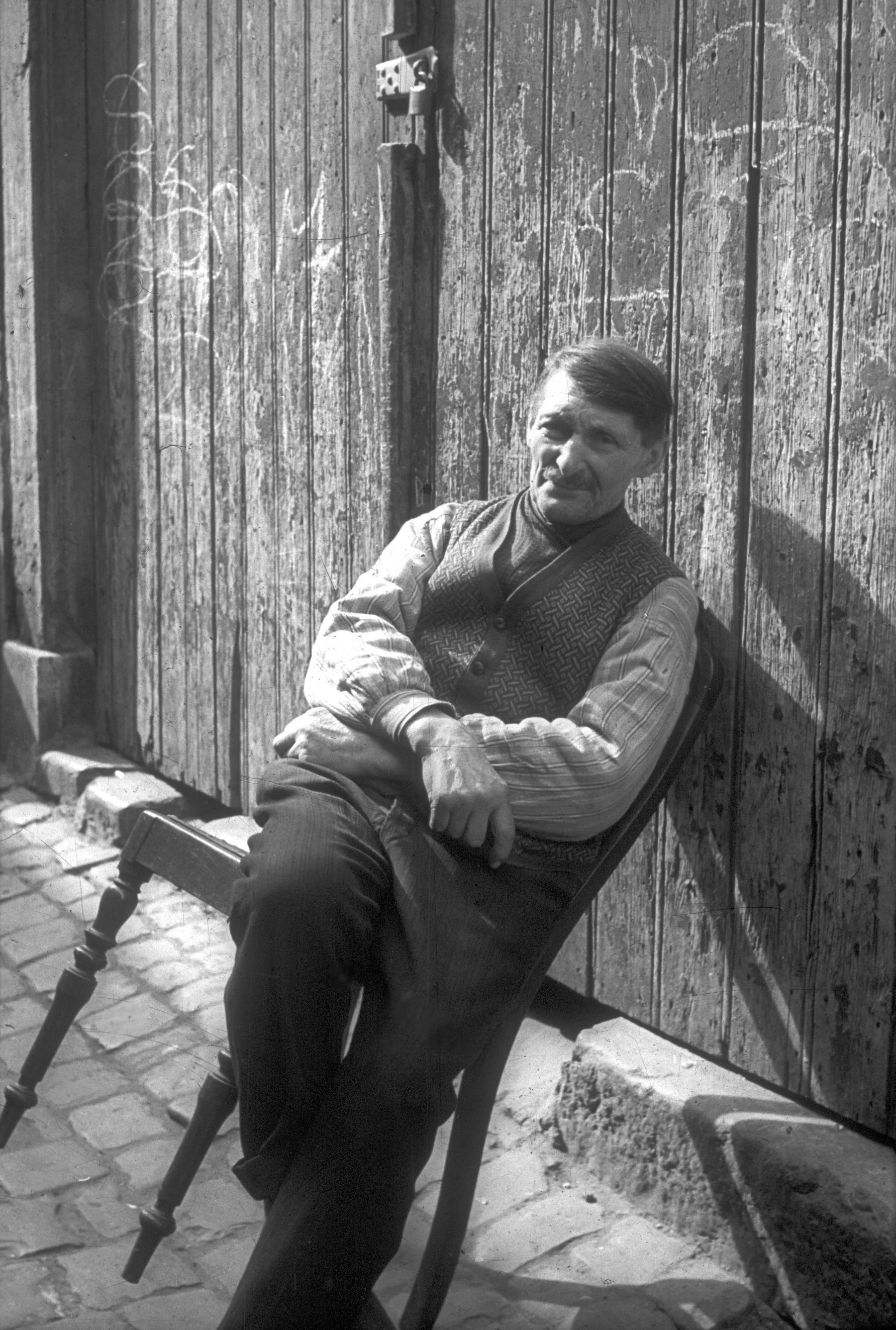 Bewoner Stokstraatkwartier ca. 1955 [WS]