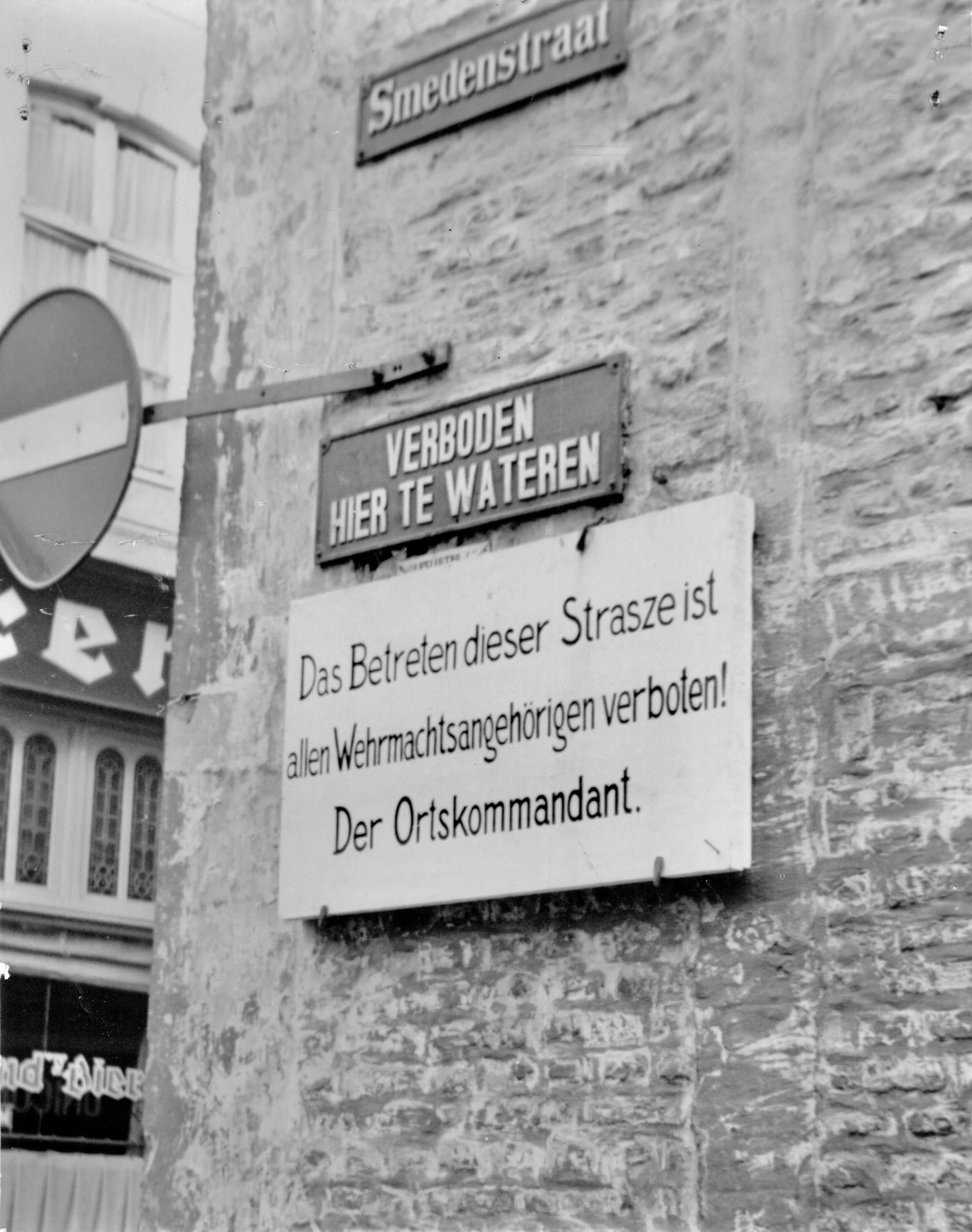 Wehrmacht-verbod, waarschijnlijk vanwege zwarthandel [HCL]