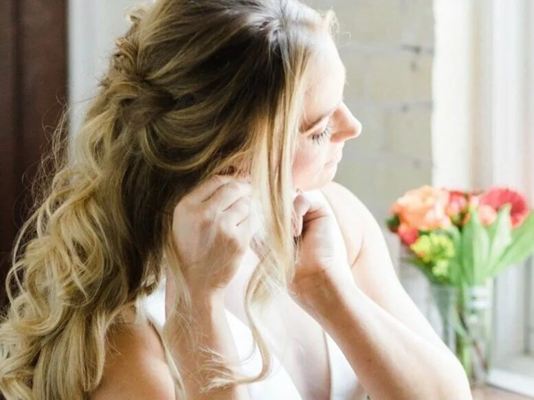 Wedding Day Bridal Hairstyle