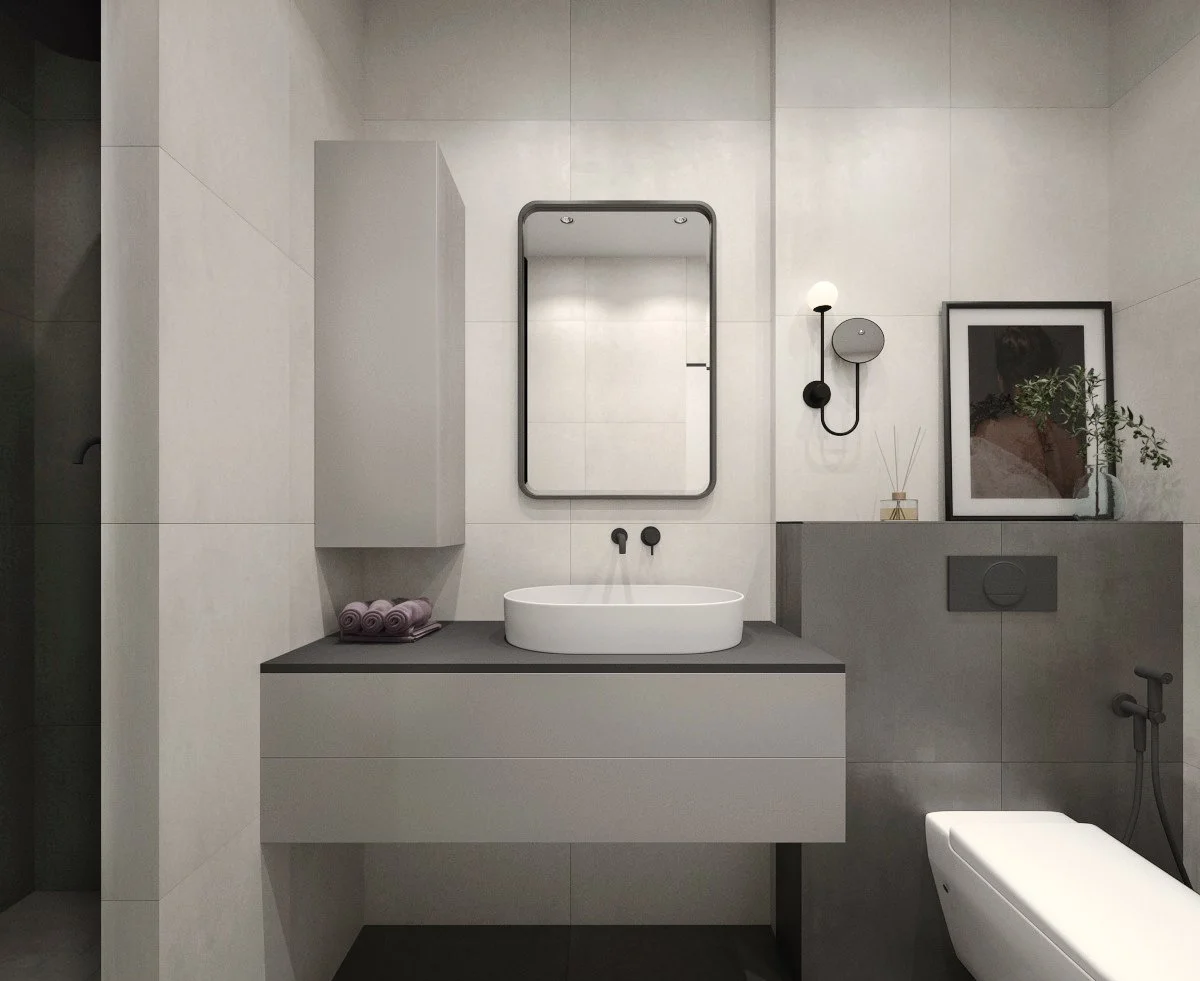 საბურთალო — რბილი მინიმალიზმი 80 კვ.მ 