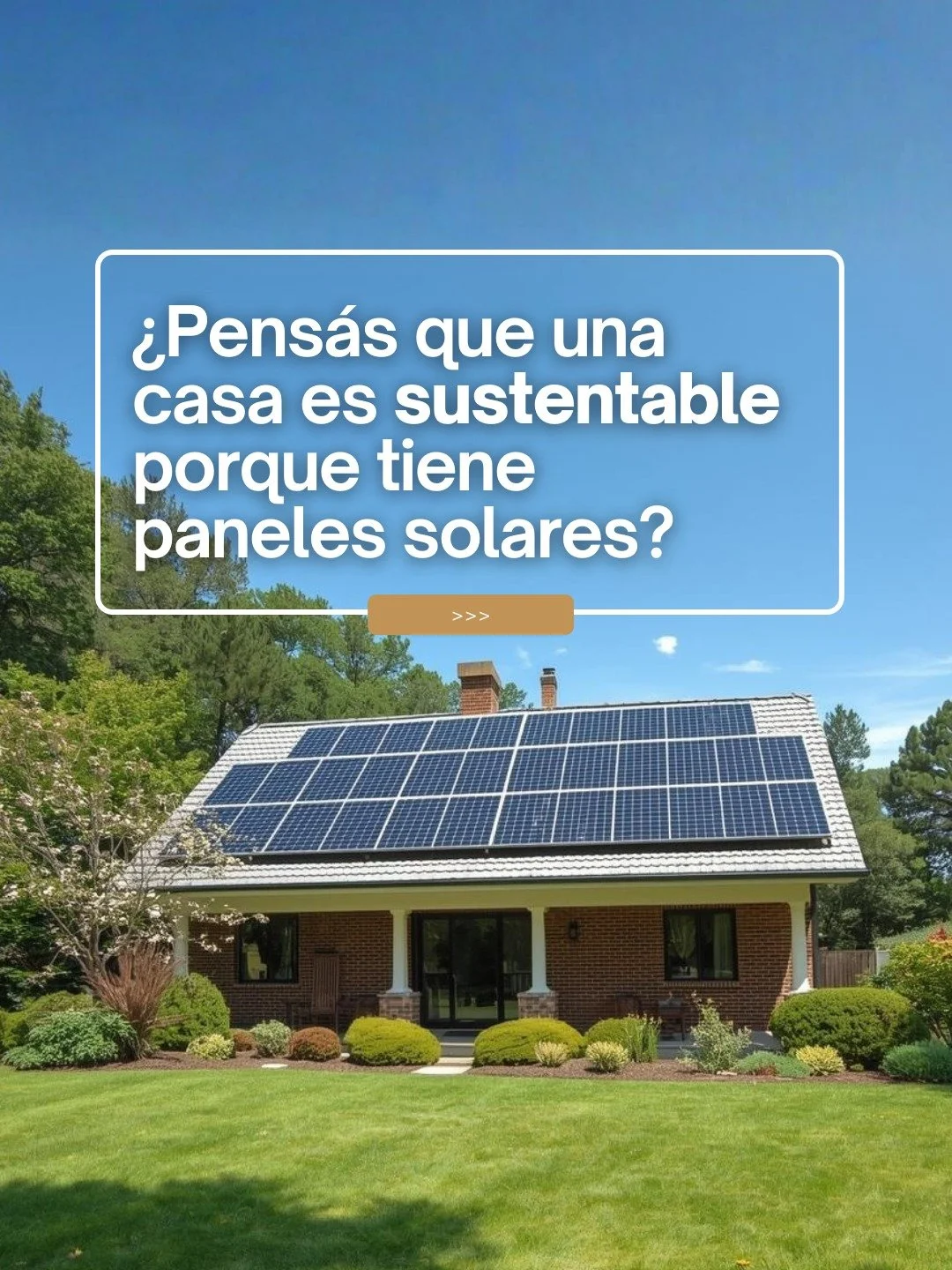 La sustentabilidad no es un accesorio. Es una decisi&oacute;n de proyecto.

Antes de sumar sistemas, es fundamental resolver c&oacute;mo se implanta la casa, c&oacute;mo se protege del clima y c&oacute;mo reduce su propia demanda energ&eacute;tica 🌿