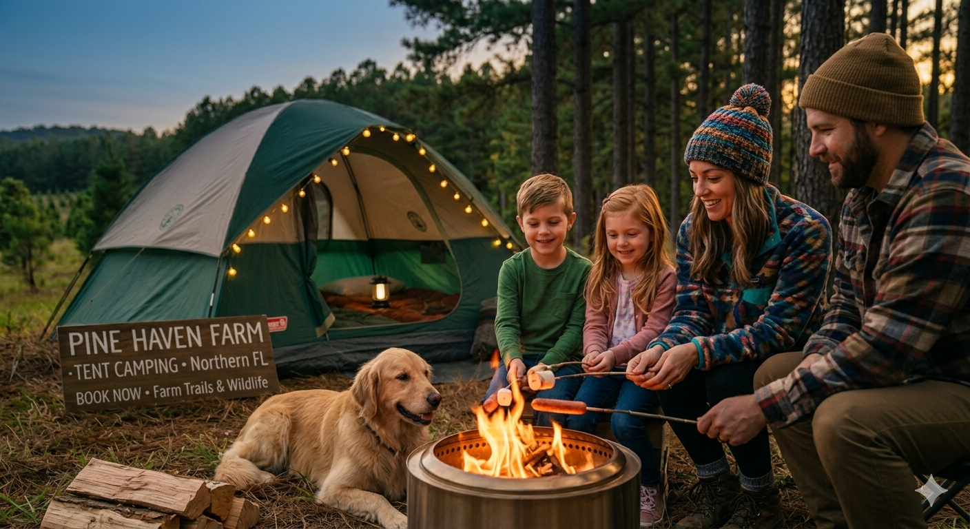 Tent Camping On Site