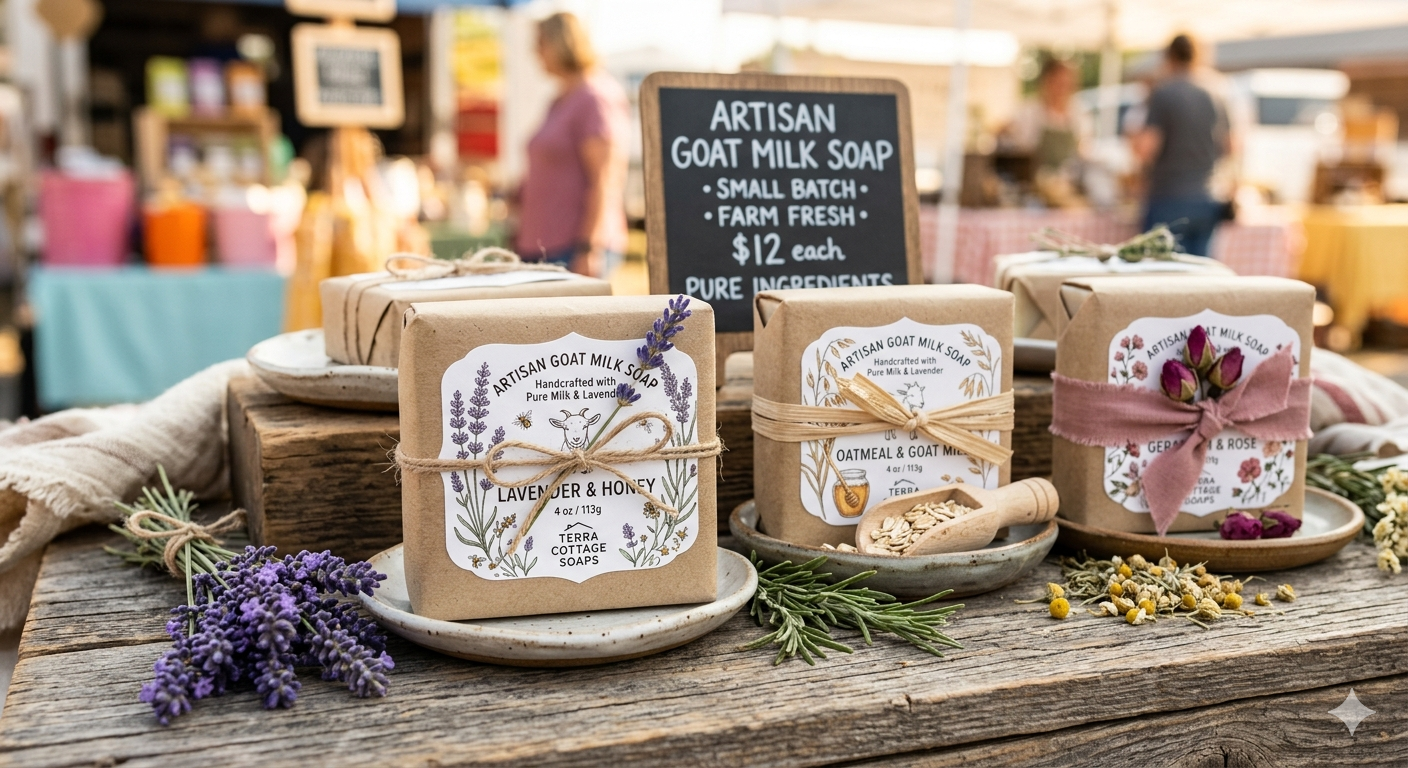 Artisanal Goat Milk Soap