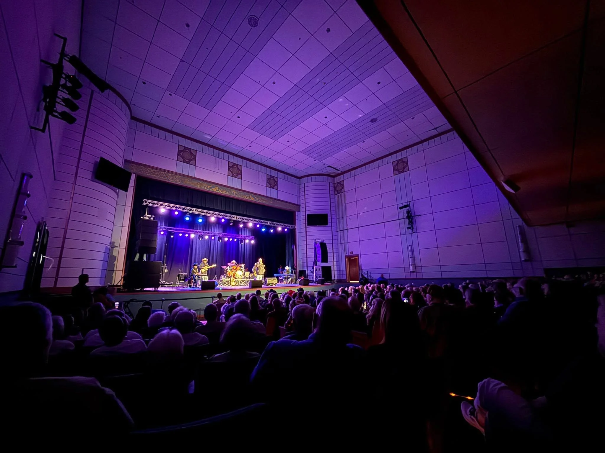 The Martin Theatre live music at night in downtown Douglas Georgia