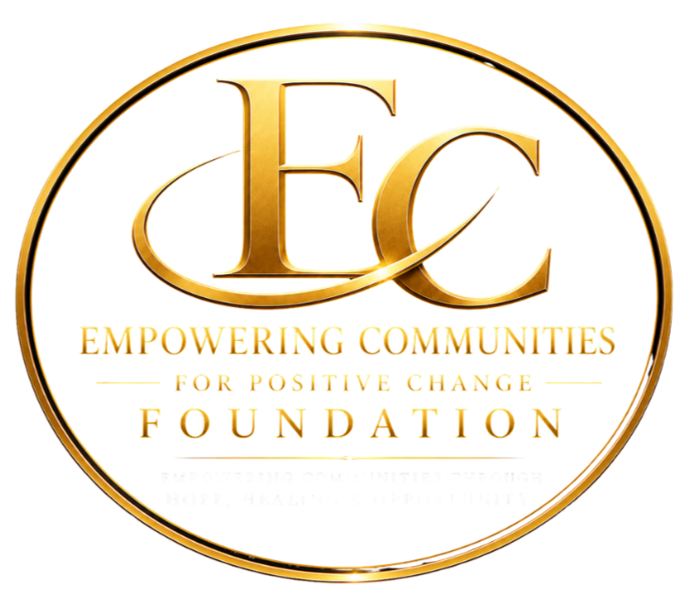 Logo for the EC Foundation, highlighting empowering communities for a better future.
