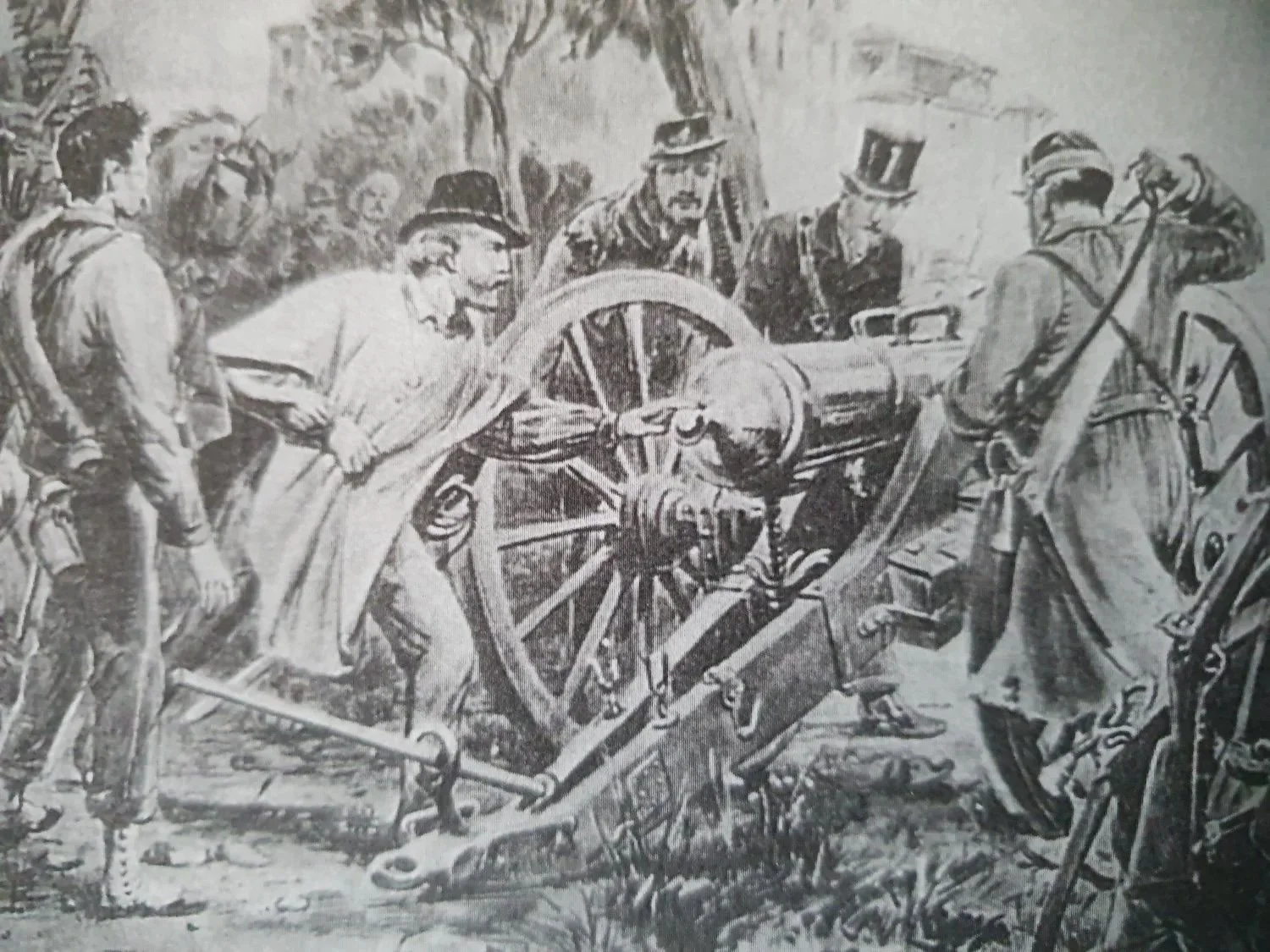 Garibaldi em batalha 