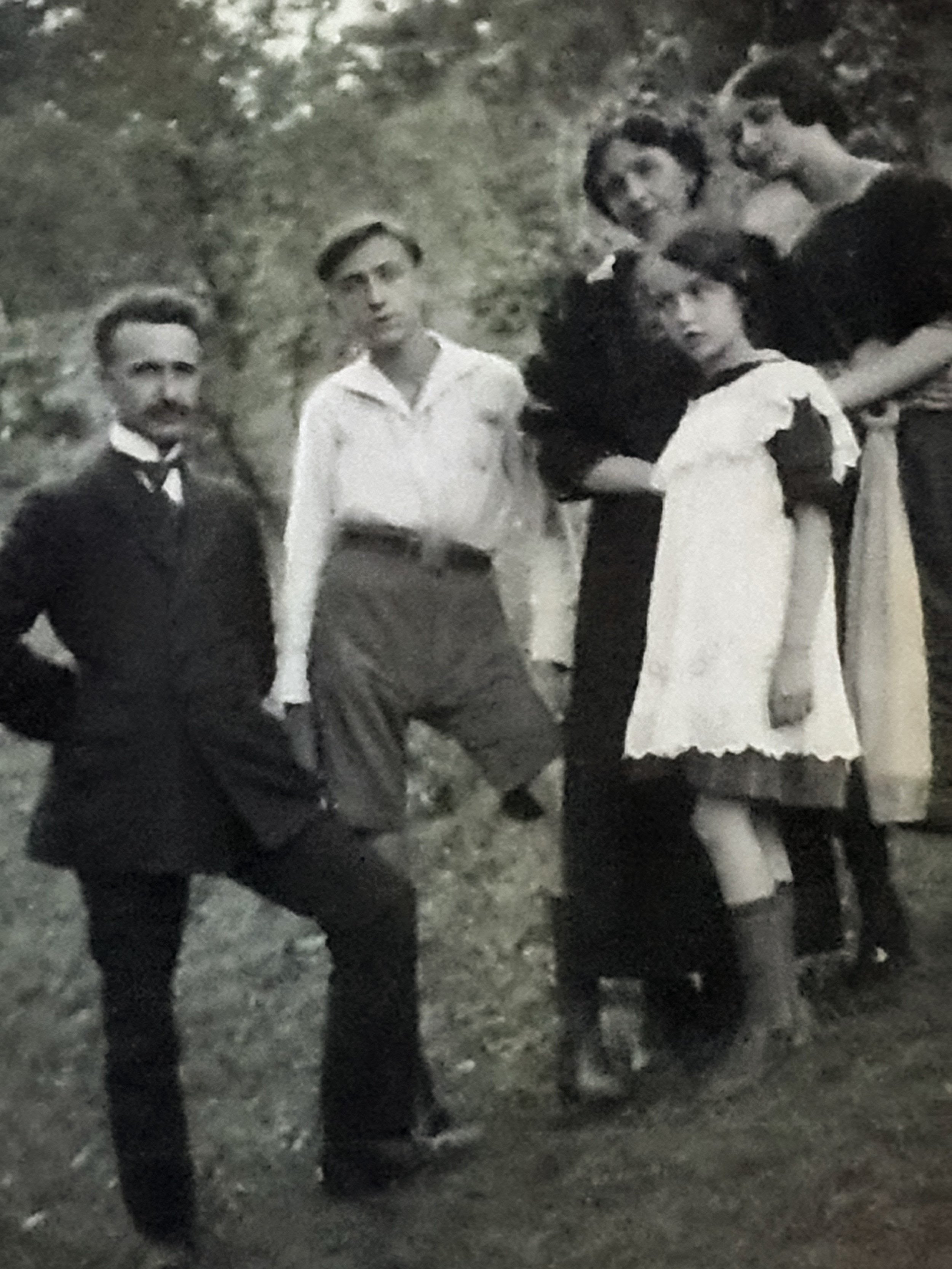 Italo, Franco, Maria, Zenaide e Elisa-Torretta
