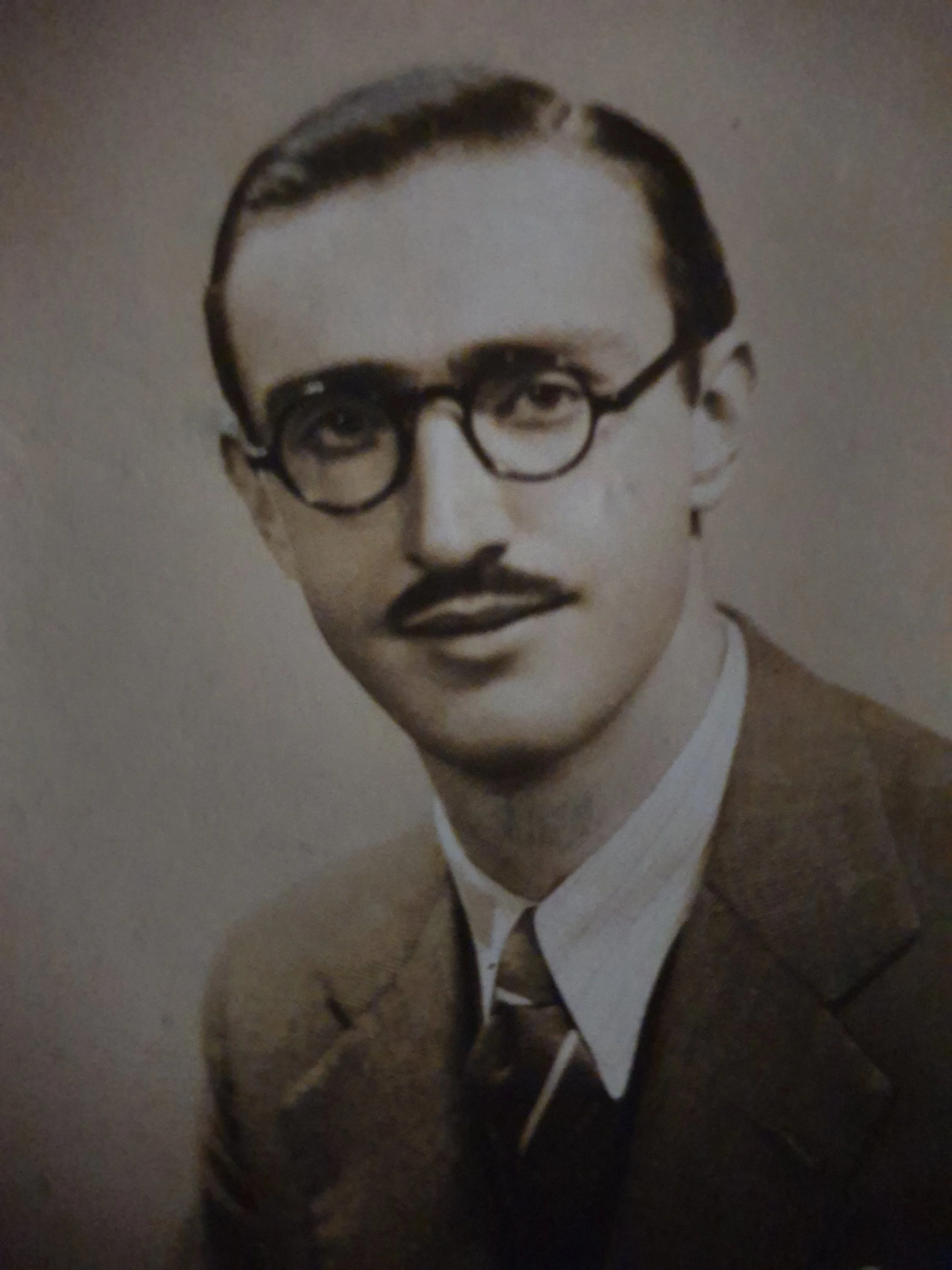 Franco na época de sua chegada ao Brasil
