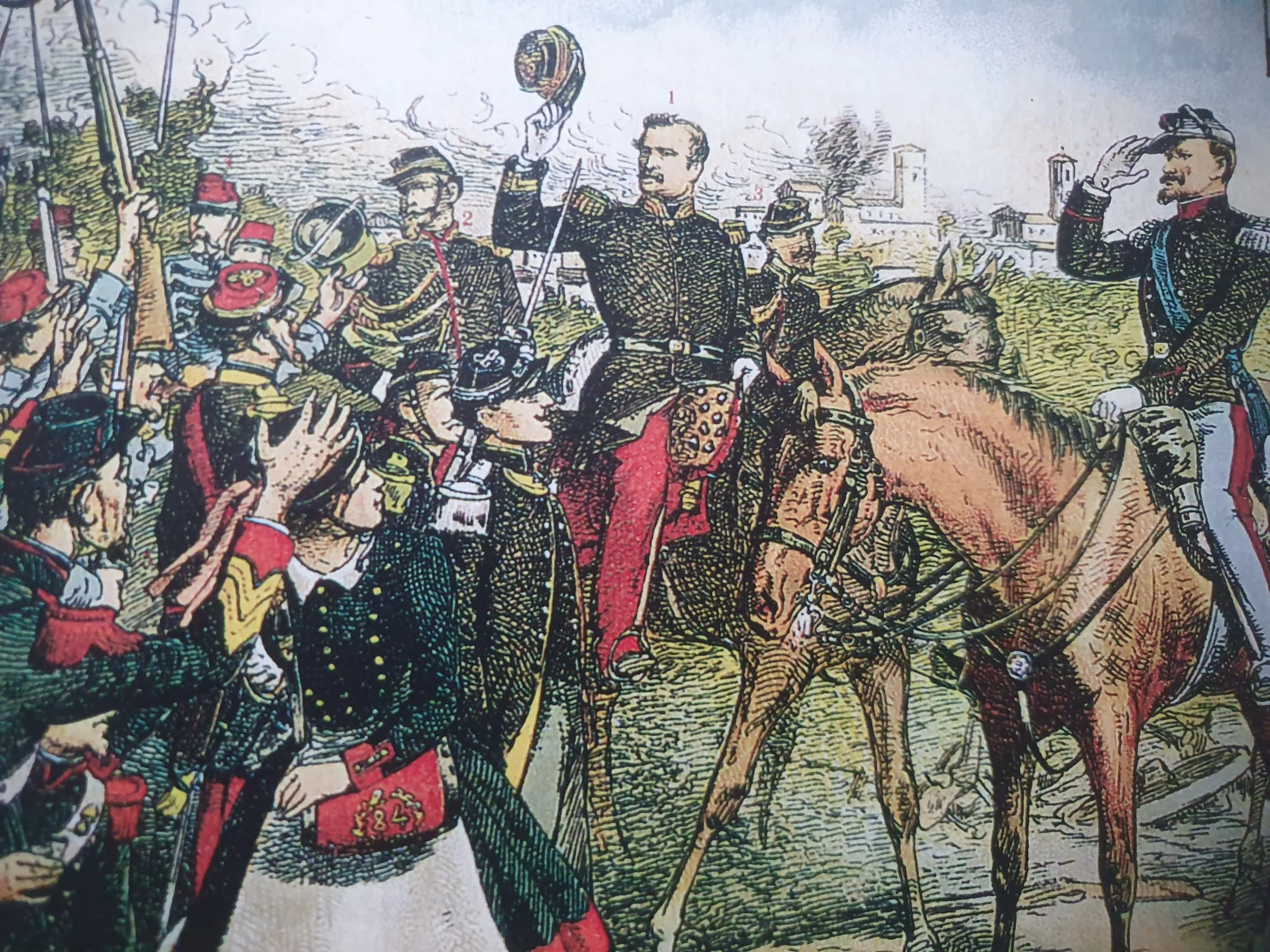 Armada Francesa e Cavaleria Ligeira Sarda em Montebello