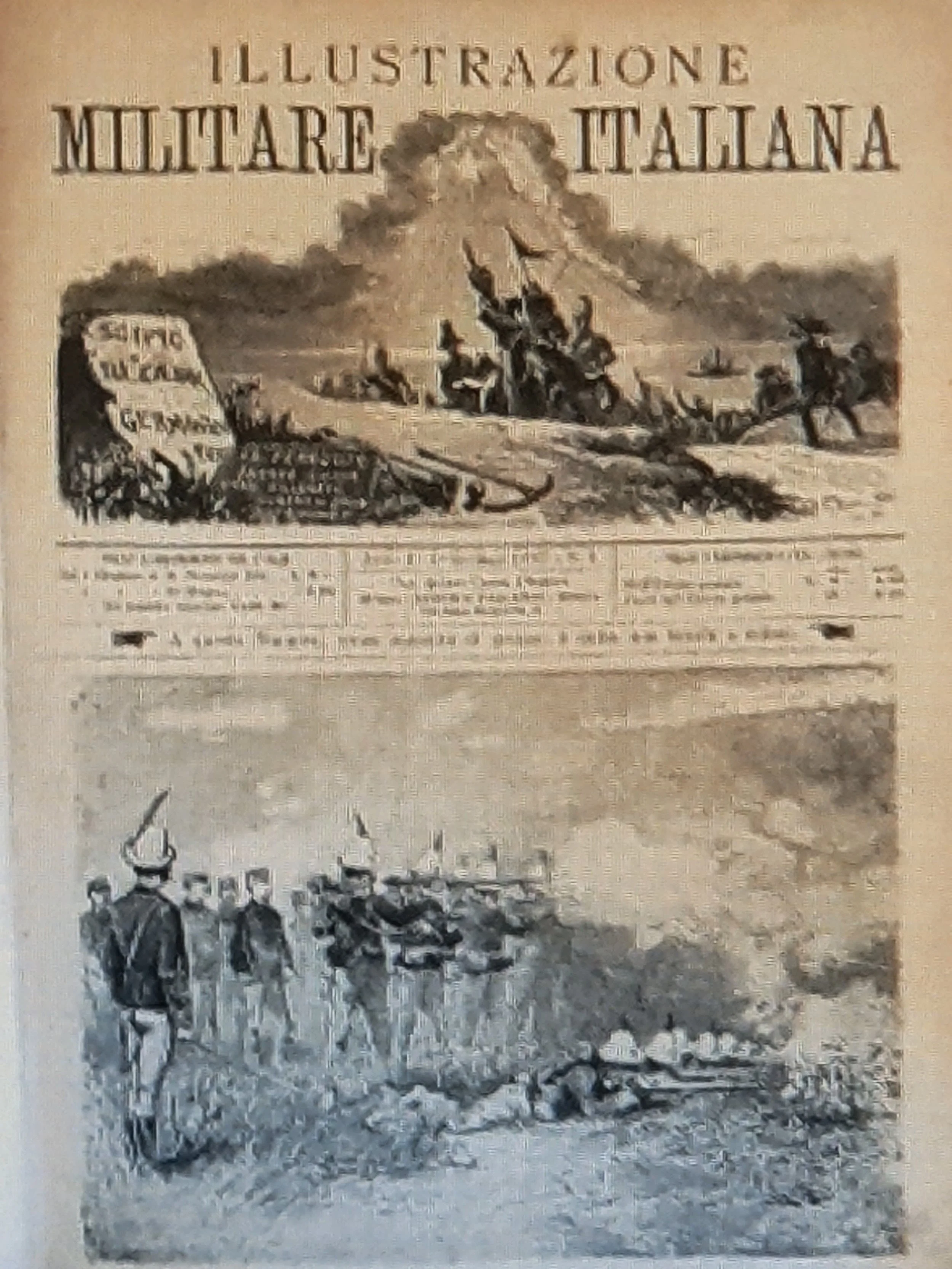 L`Illustrazione Militare Italiana (1887 – 1897),
publicação criada por Quinto