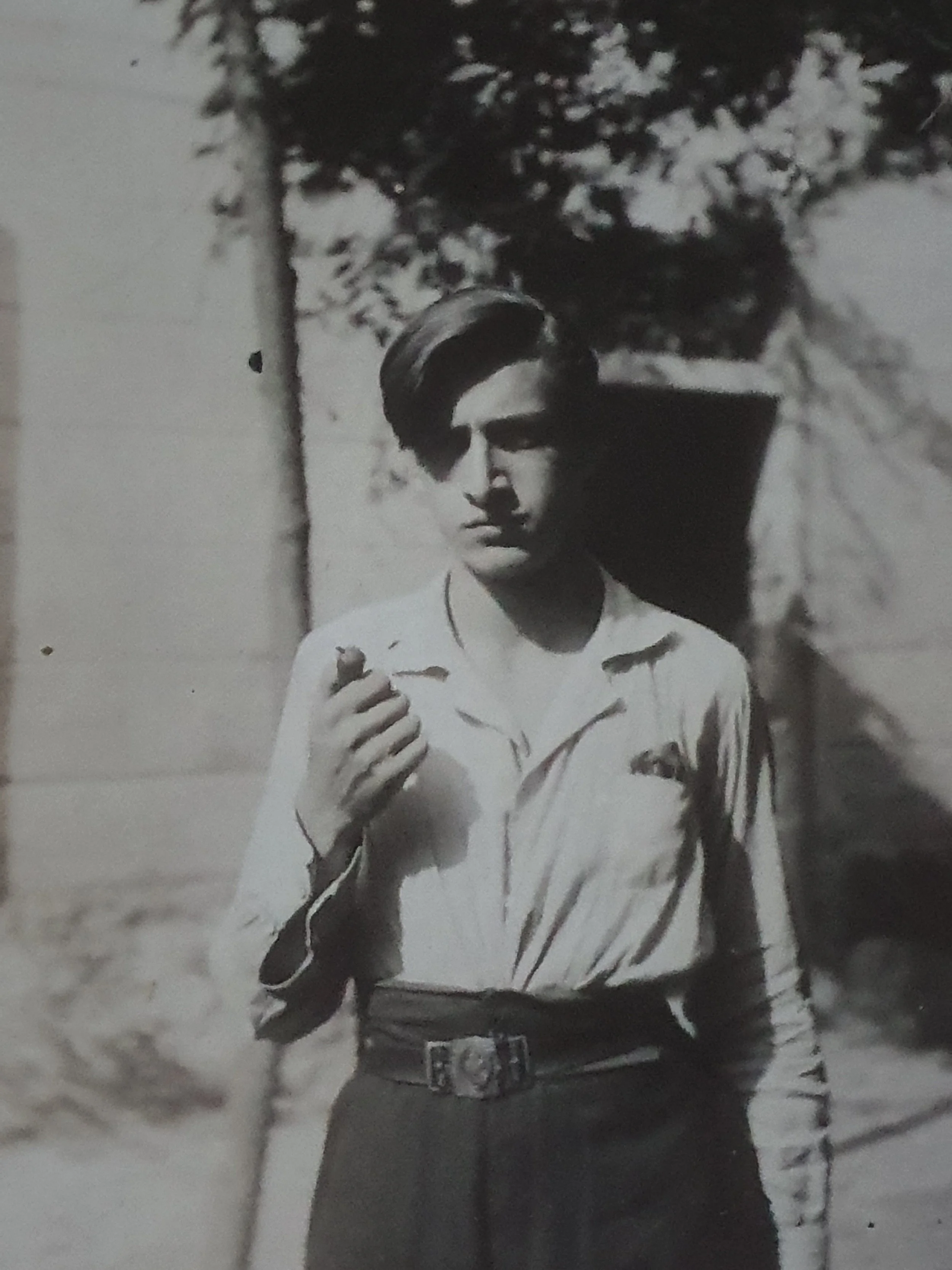 Franco jovem na Itália 
