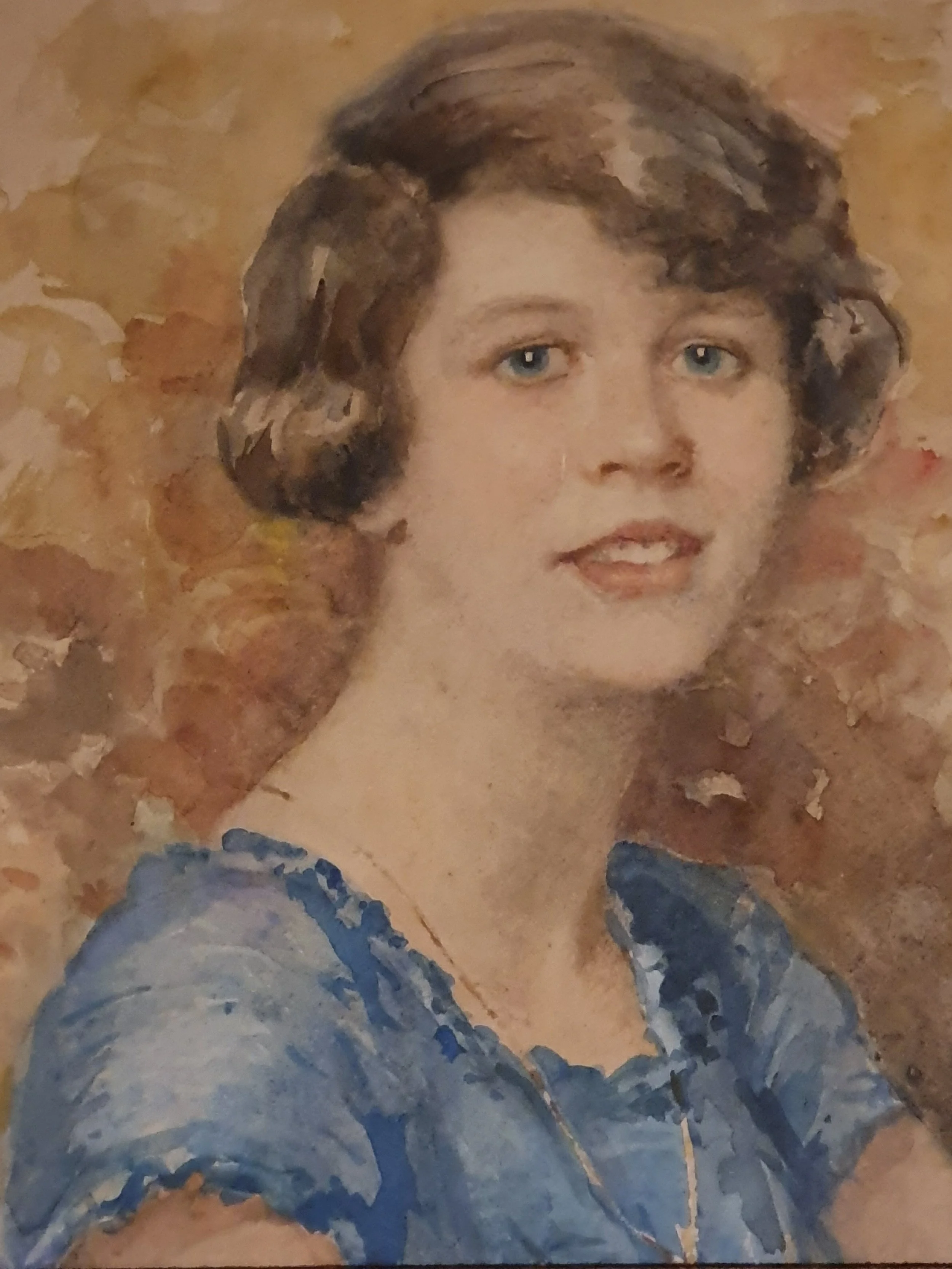 Zitú pintada por Elda (1928)